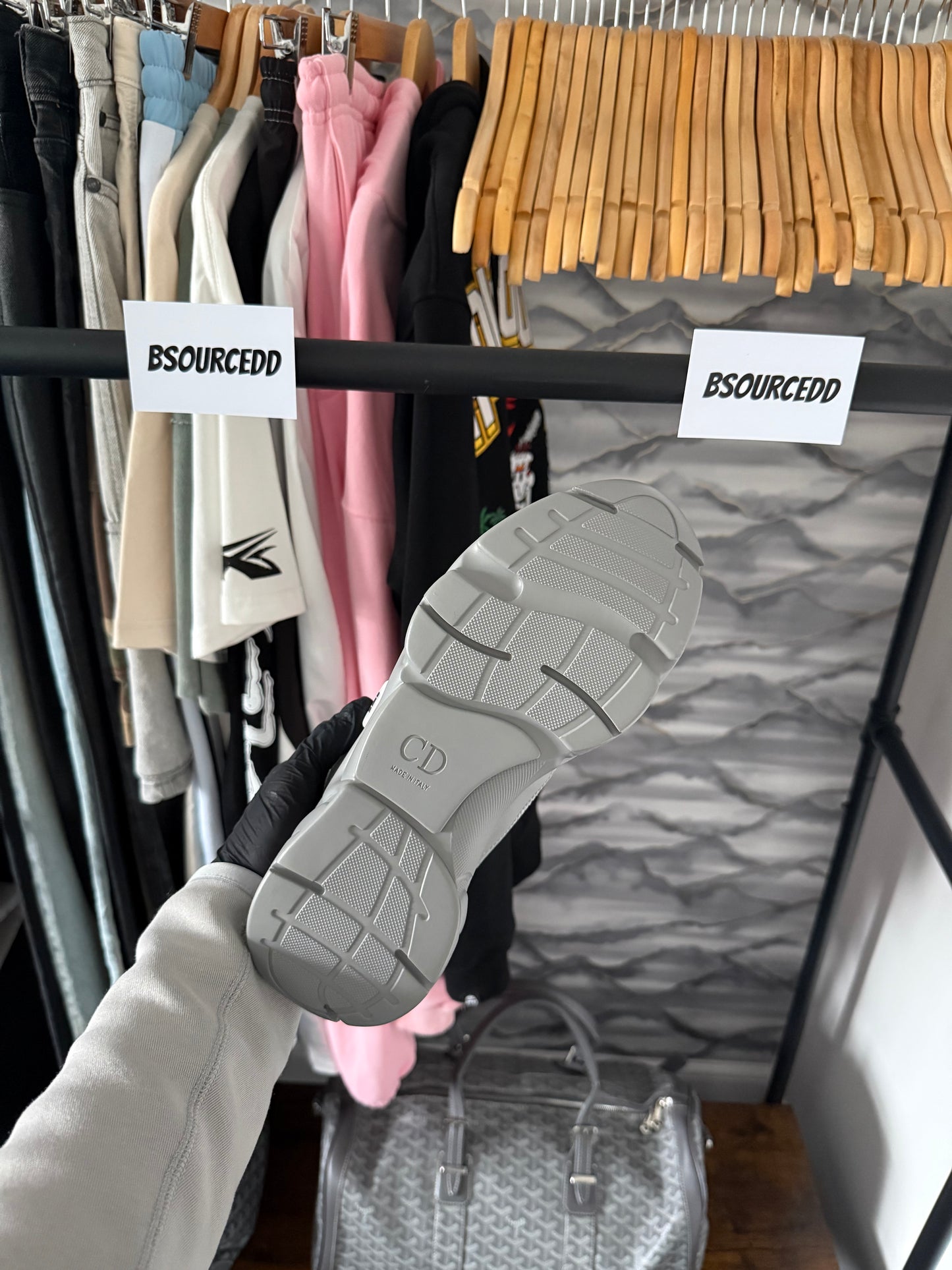 DIOR B22 TRIPLE GREY