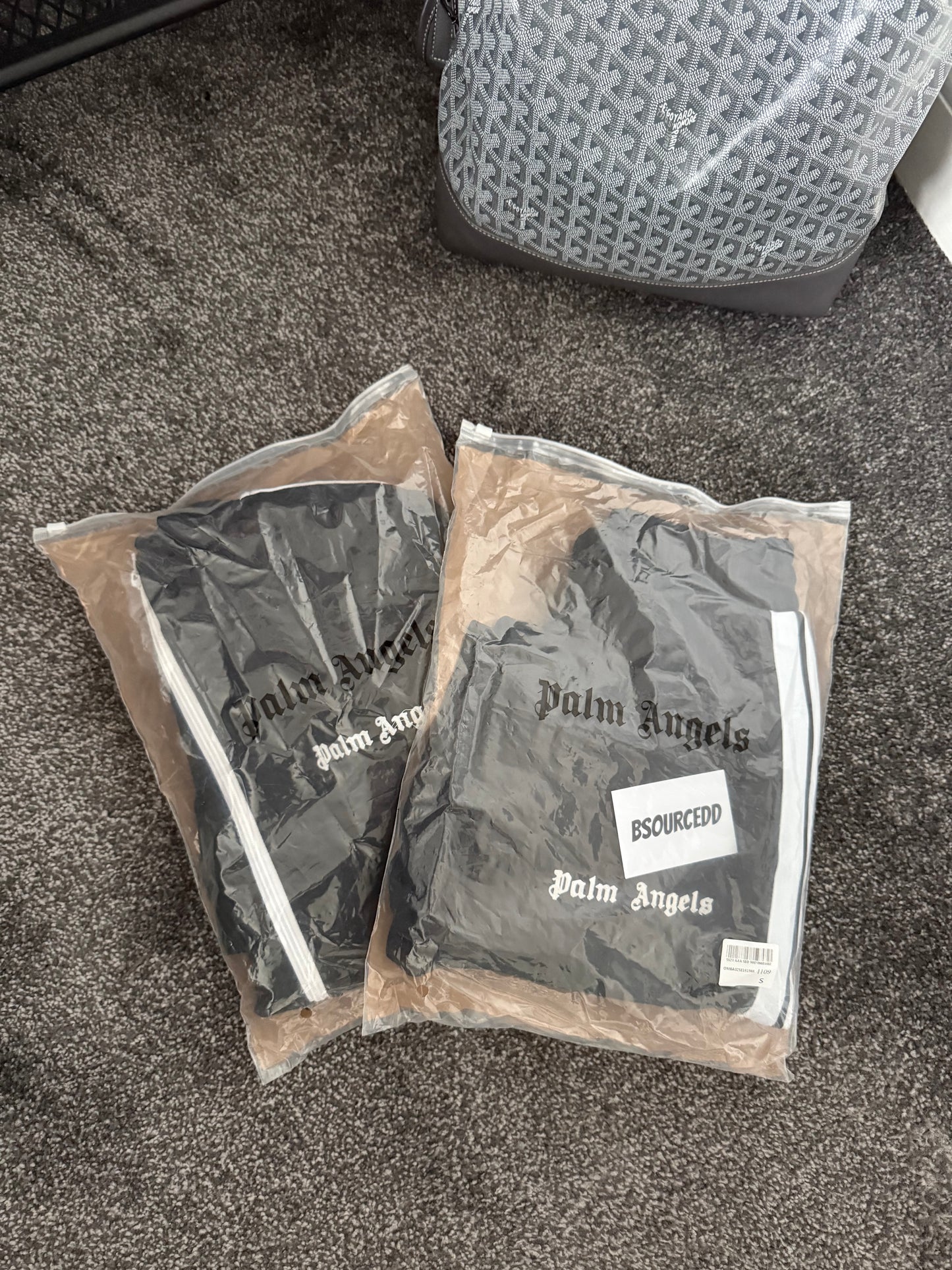 PALM ANGELS BLACK CLASSIC TRACKSUIT