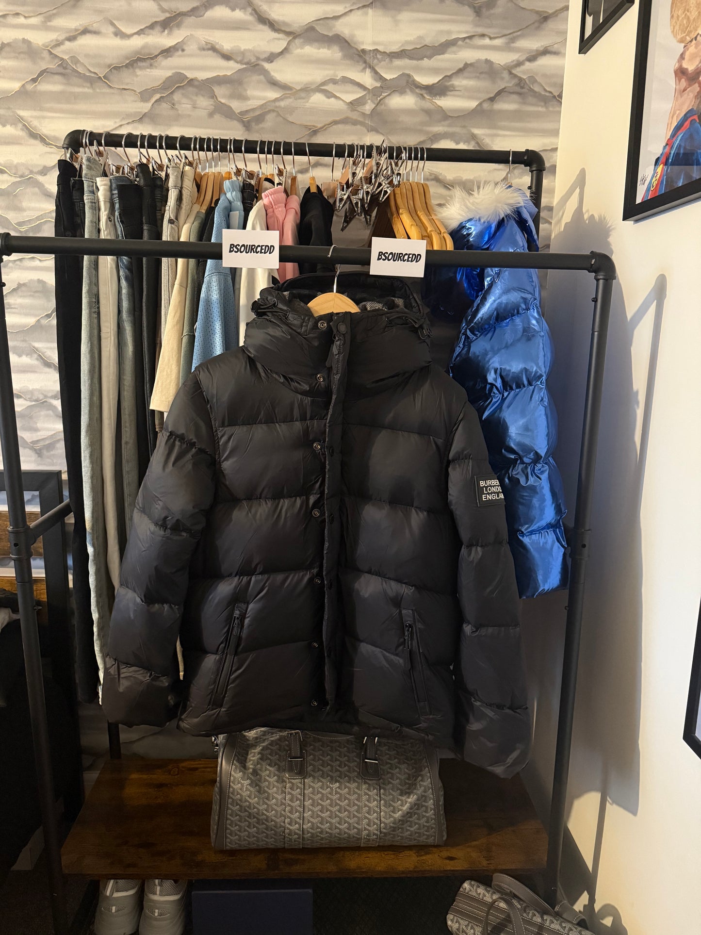 BURBERRY COAT BLACK
