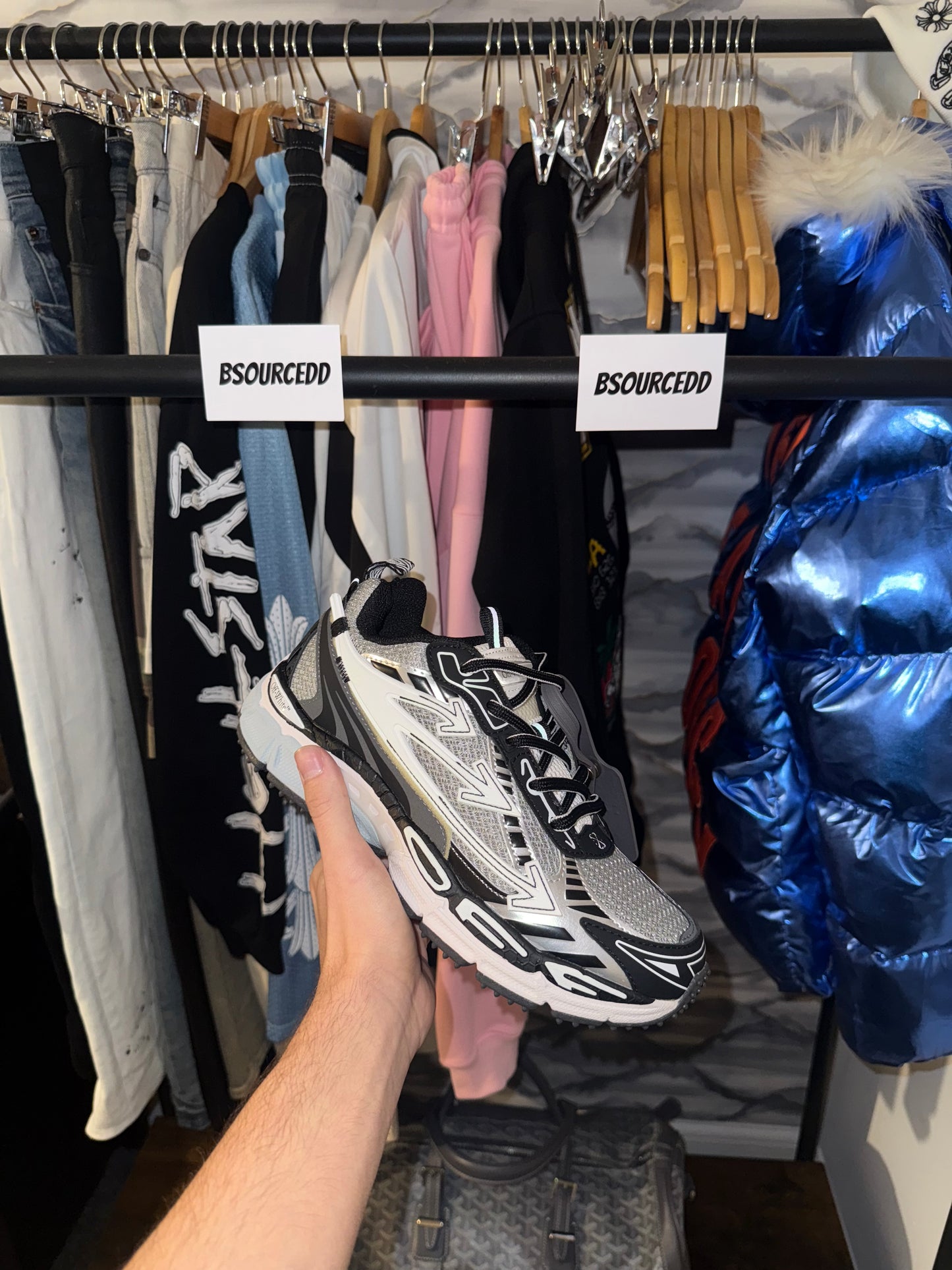 OFF-WHITE BE RIGHT BACK SNEAKERS