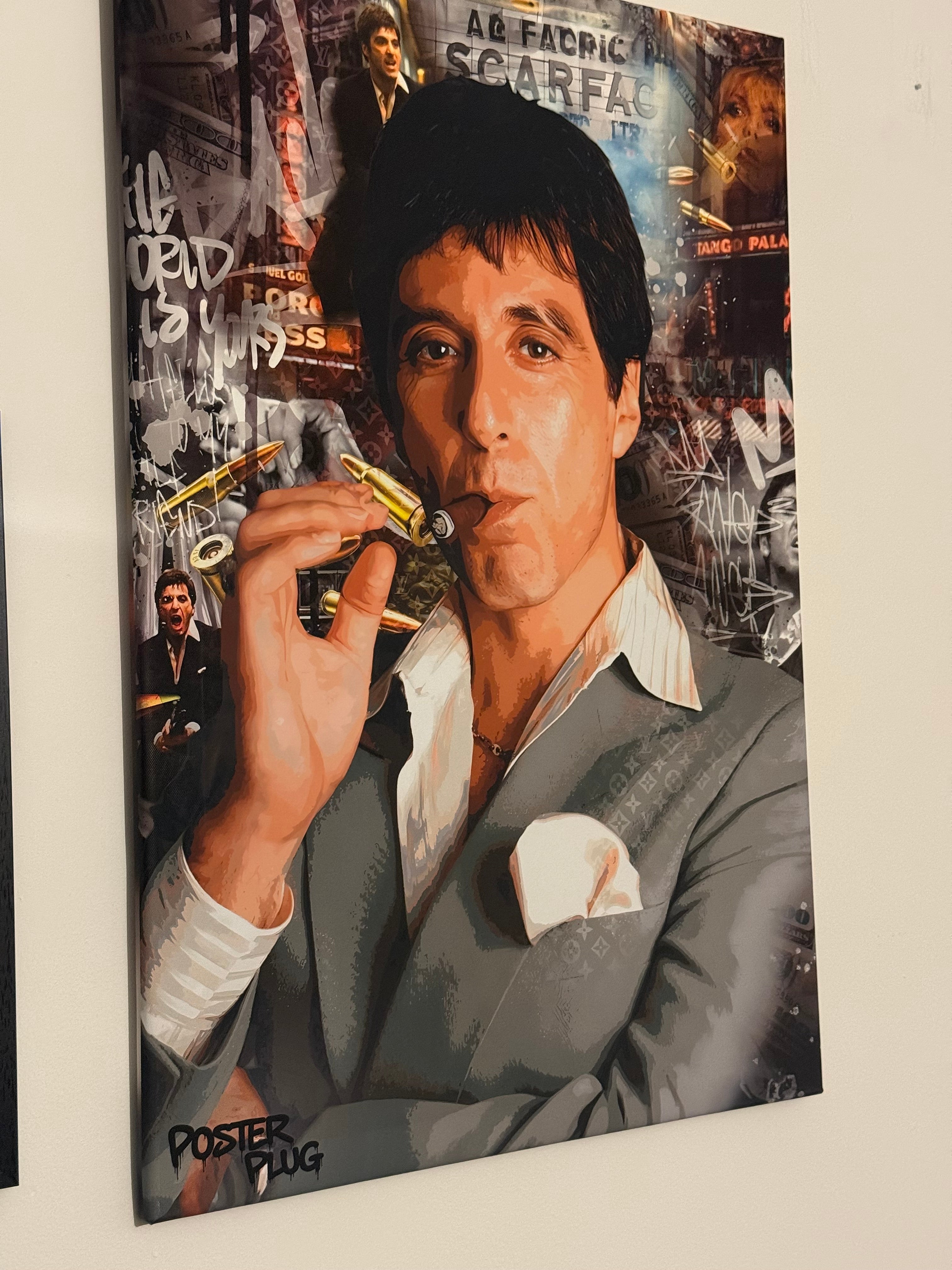 TONY MONTANA CANVAS A1