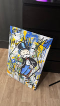 MONOPOLY MONEY CANVAS A1