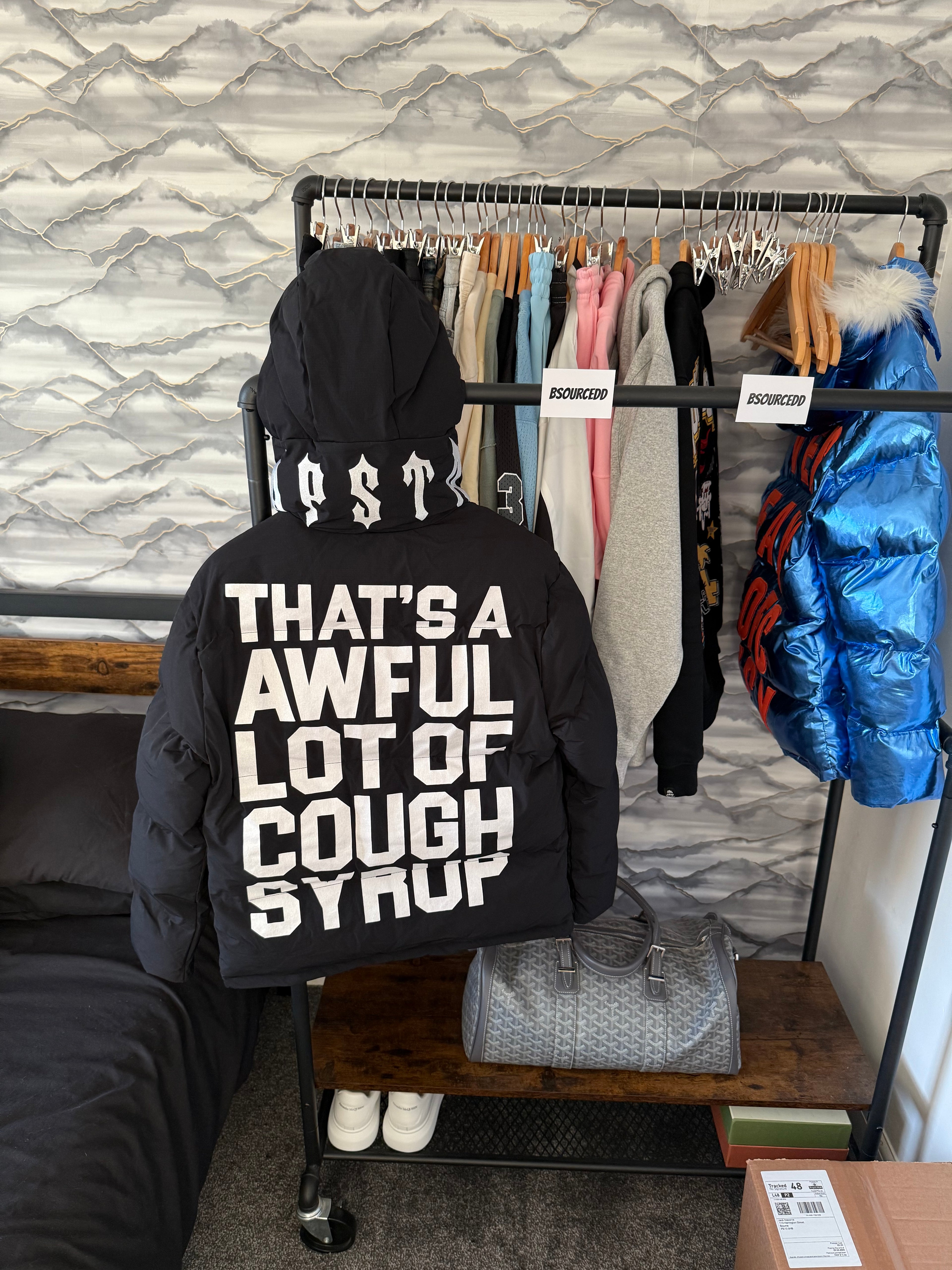 TRAPSTAR X AWFUL LOT OF COUGH SYRUP JACKET