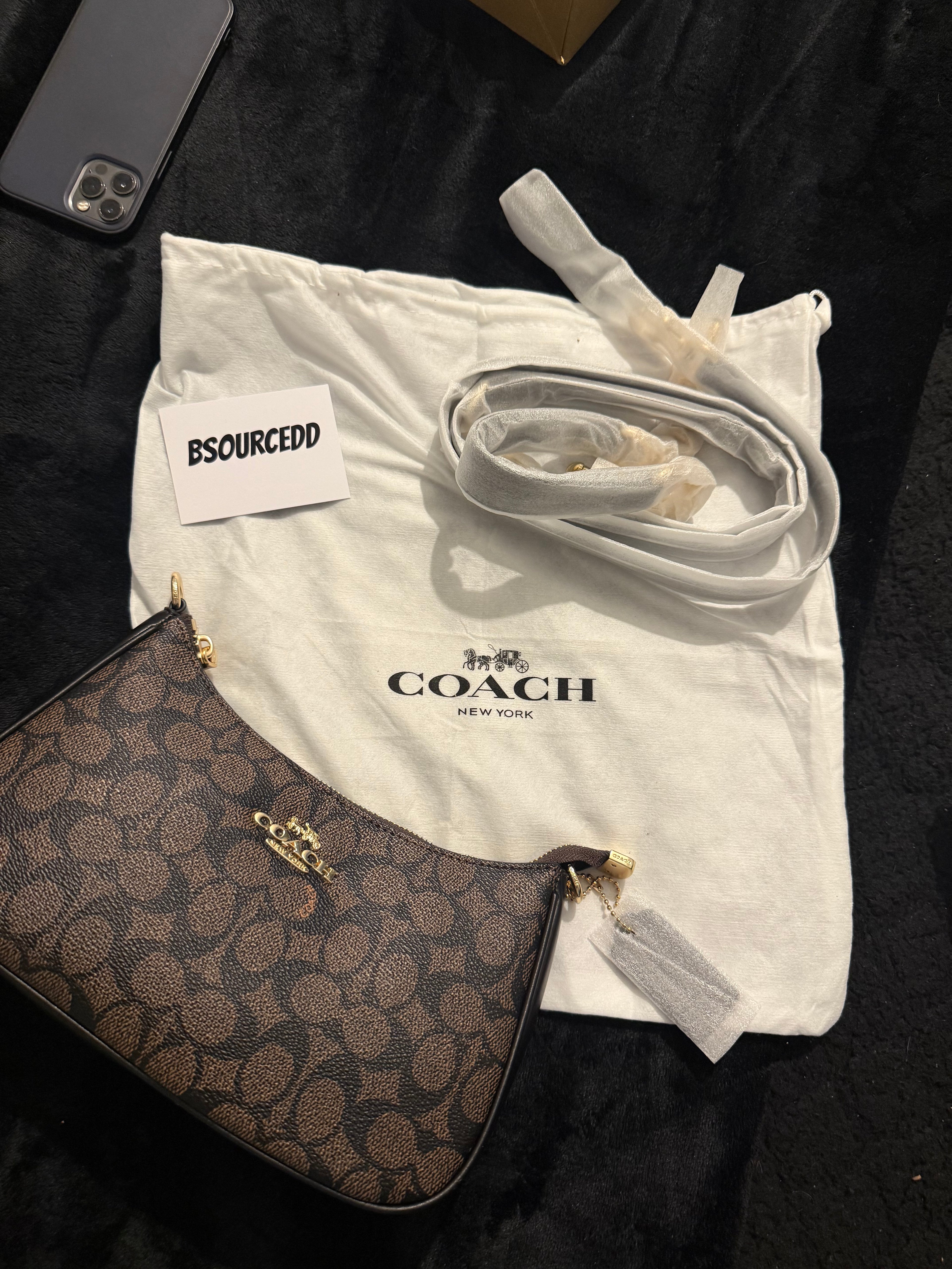 COACH WOMENS TERI SHOULDER BAG