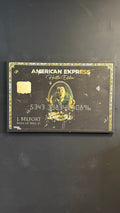 WOLF OF WALL STREET AMERICAN EXPRESS A1 CANVAS