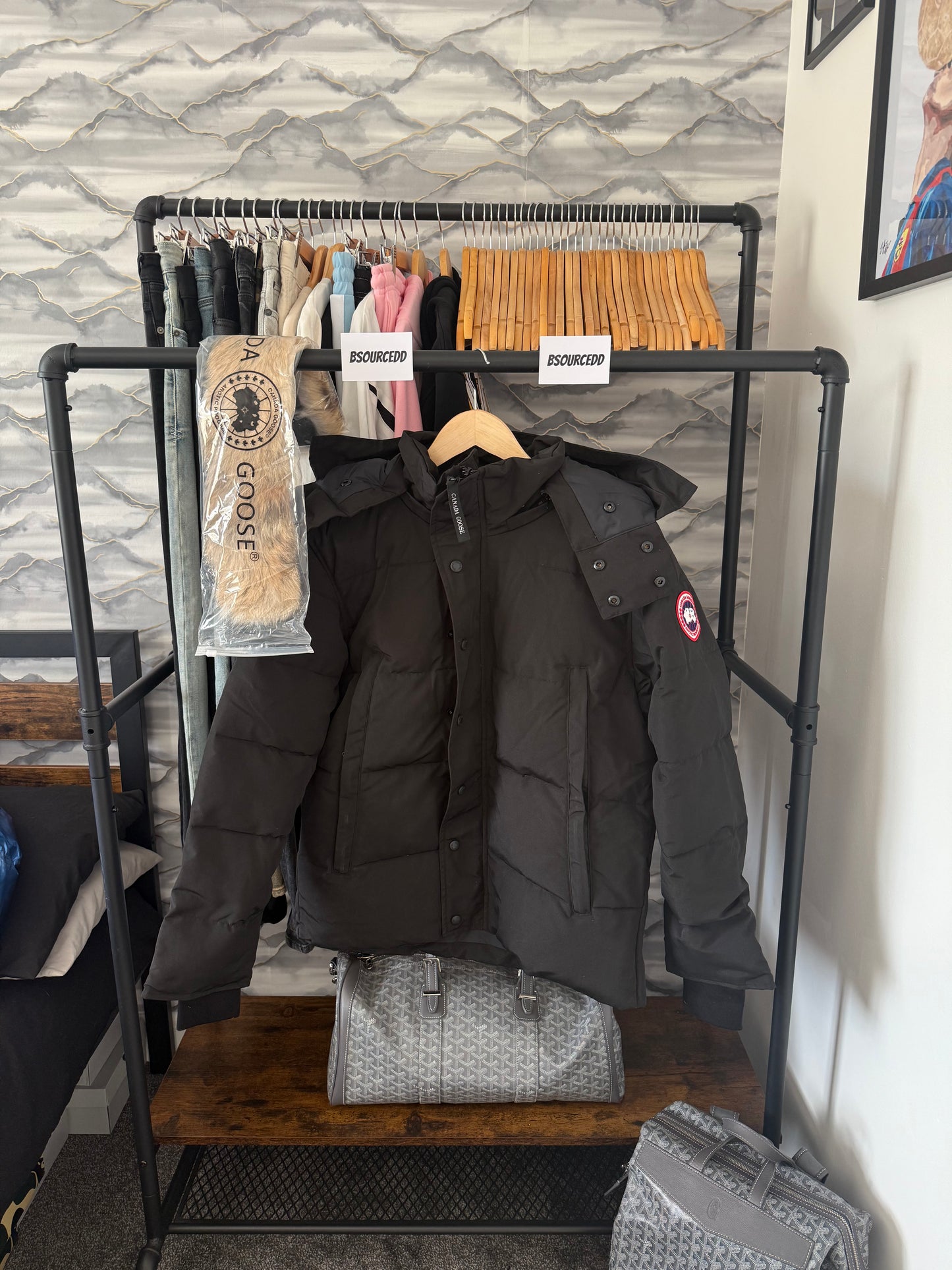 CANADA GOOSE WYNDHAM PARKA BLACK