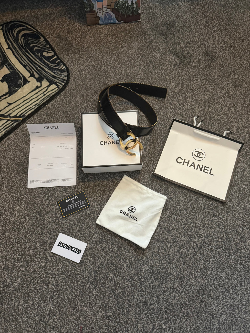 LADIES CHANEL BELT