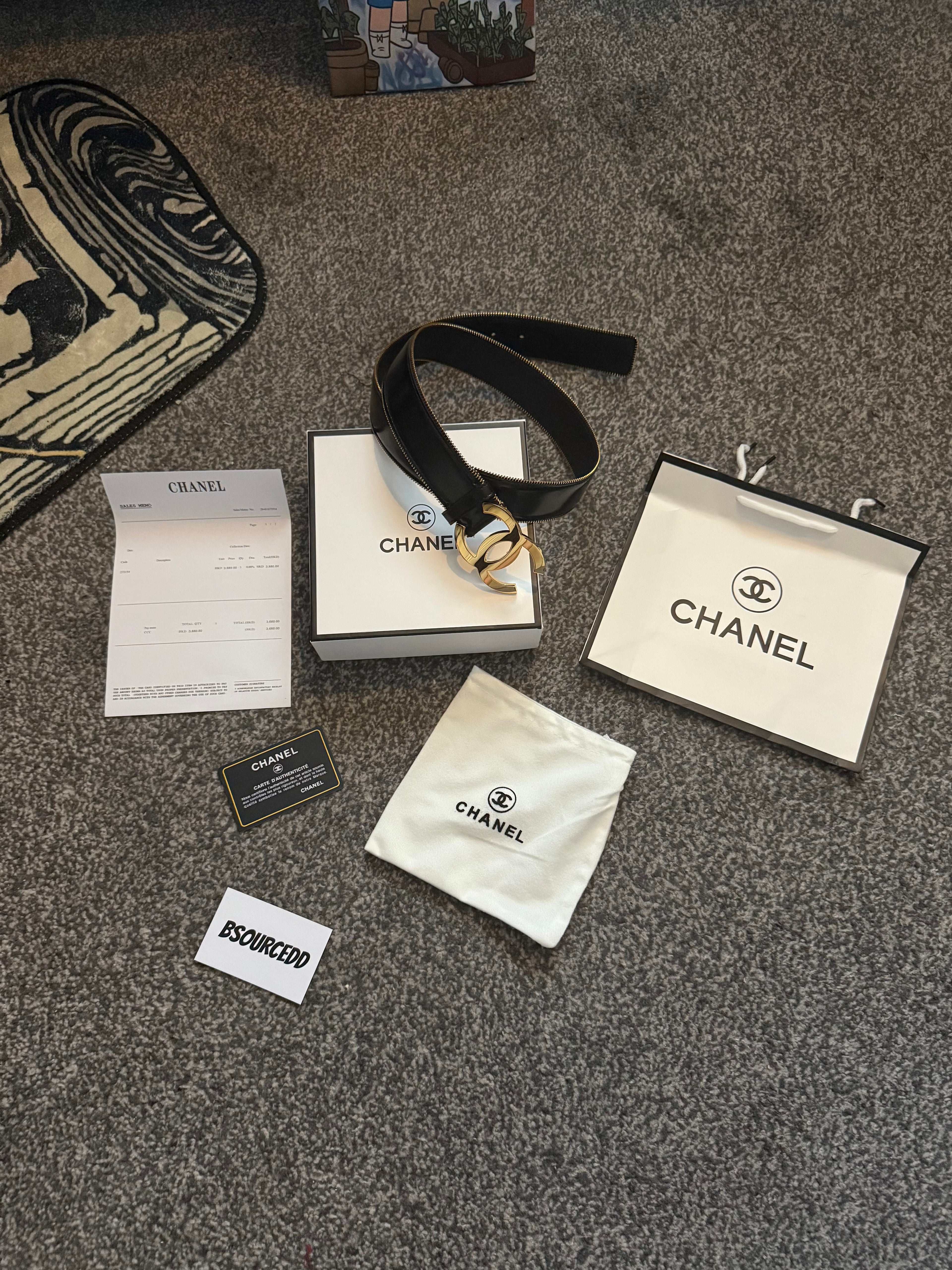 LADIES CHANEL BELT