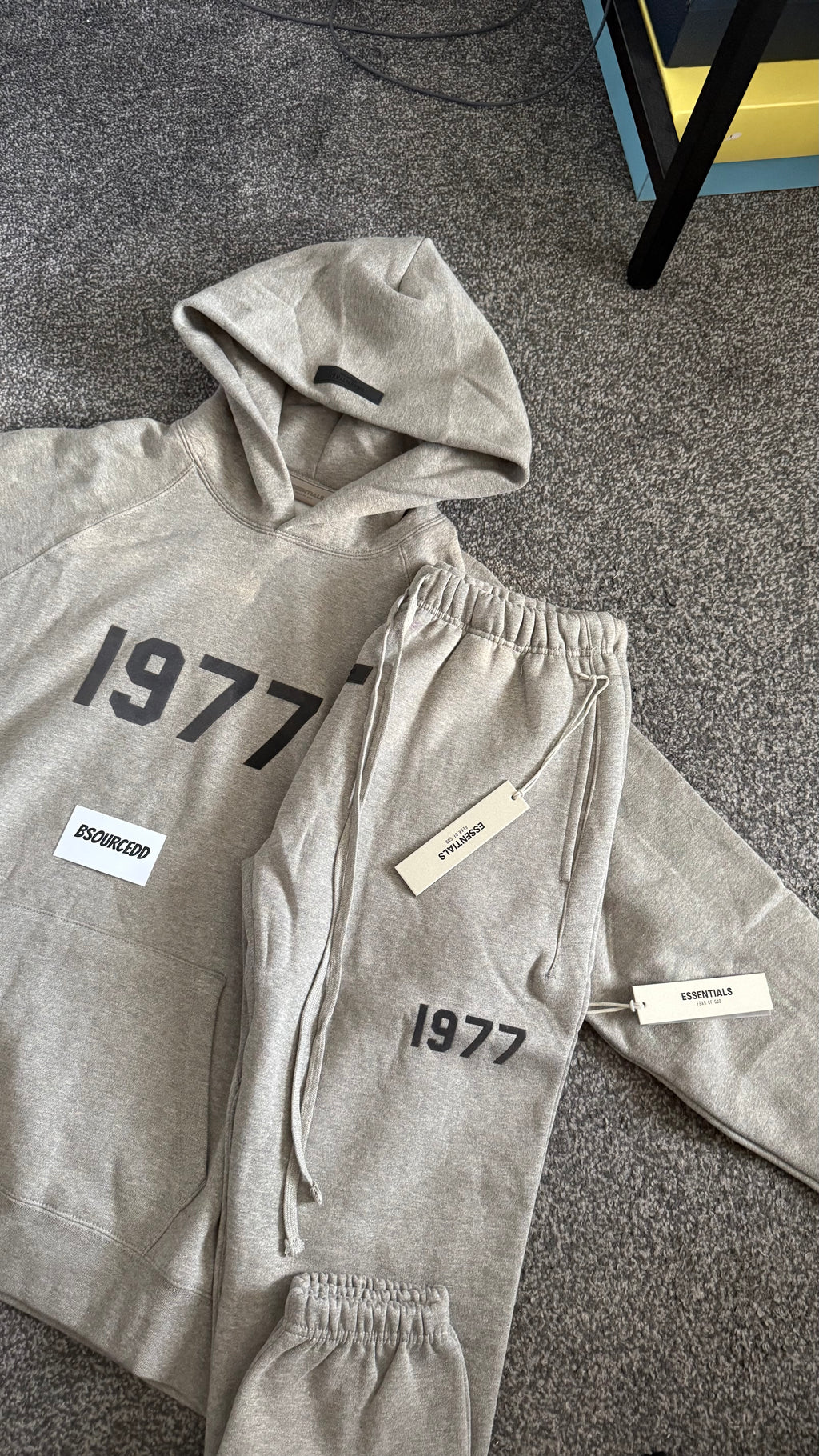 ESSENTIALS 1977 GREY TRACKSUIT