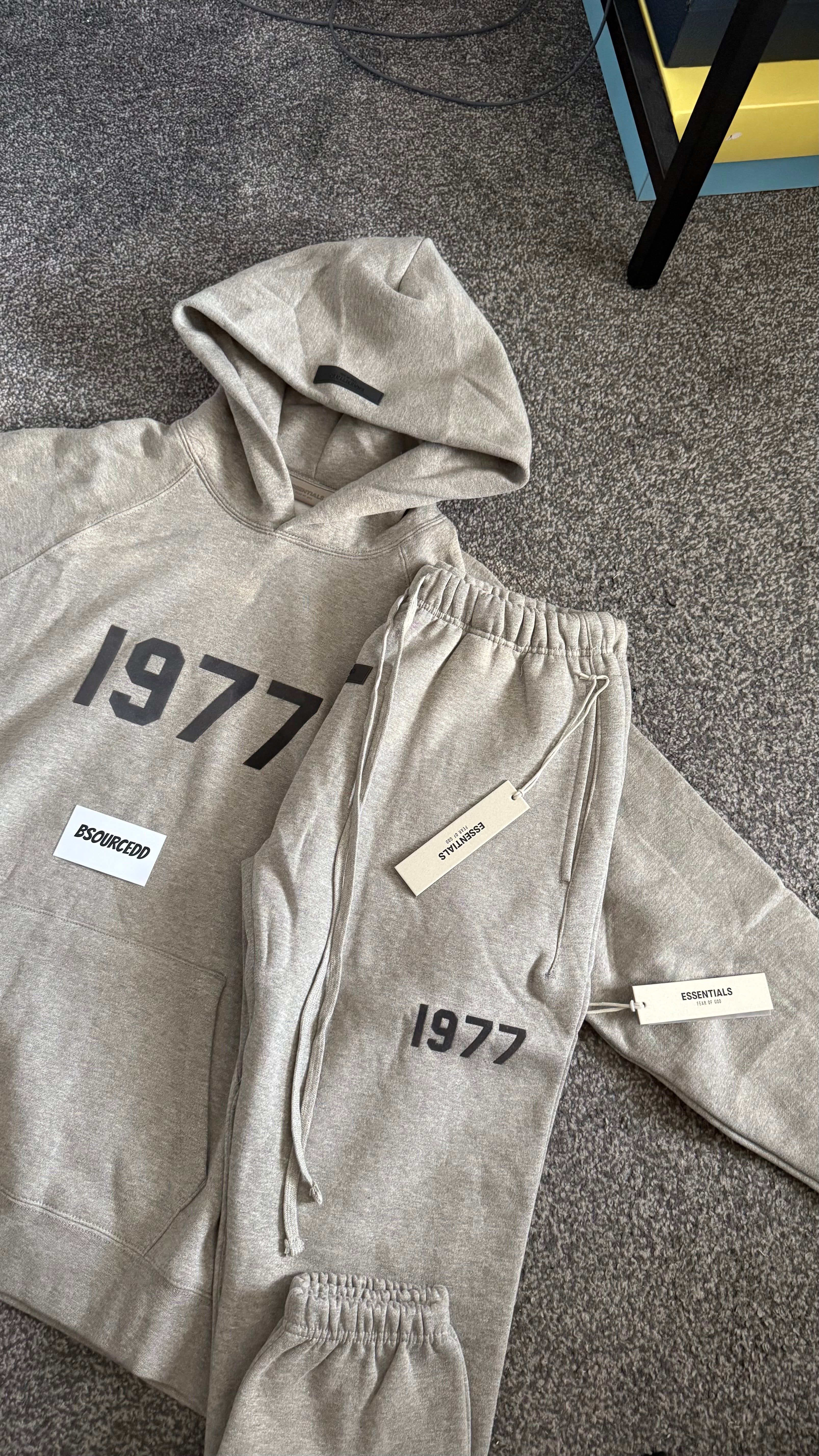 ESSENTIALS 1977 GREY TRACKSUIT