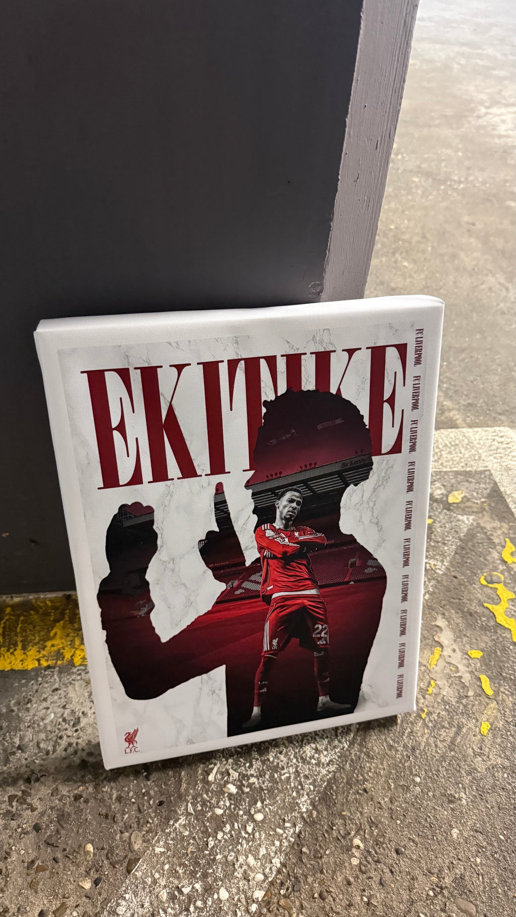 LIVERPOOL X EKITIKE CANVAS A3