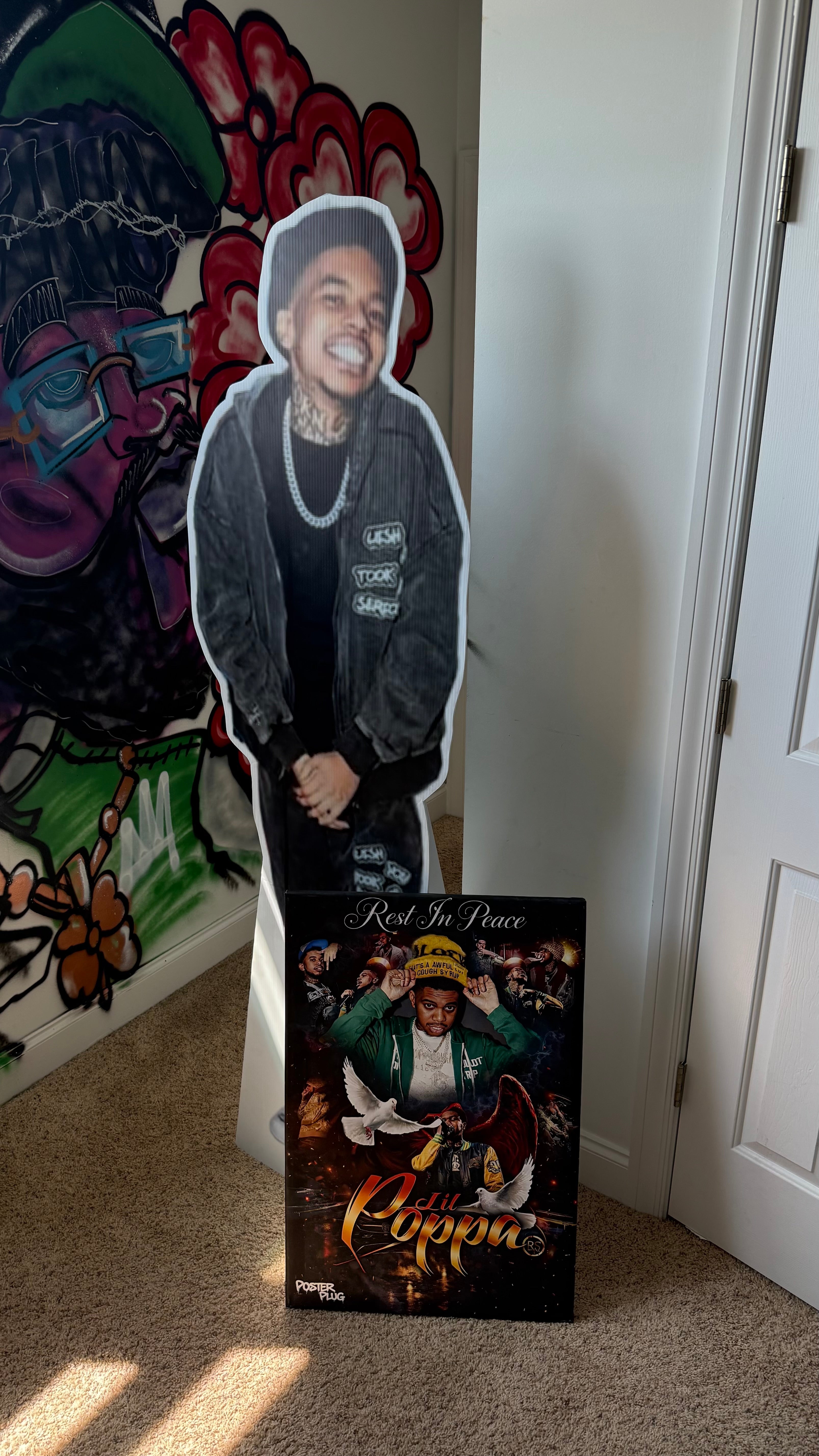 LIL POPPA TRIBUTE CANVAS A1
