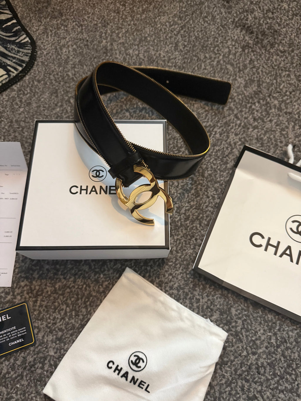 LADIES CHANEL BELT