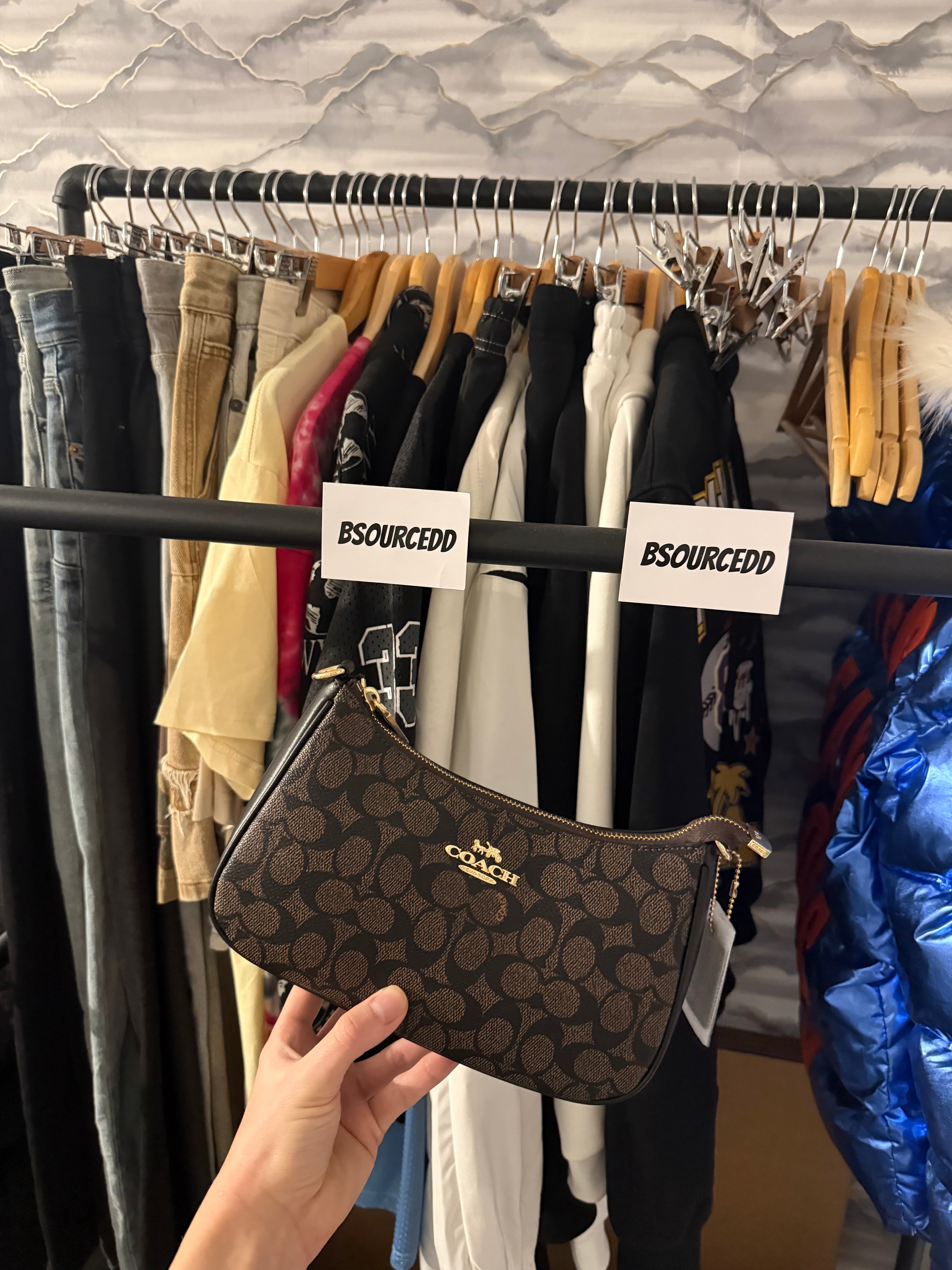 COACH WOMENS TERI SHOULDER BAG