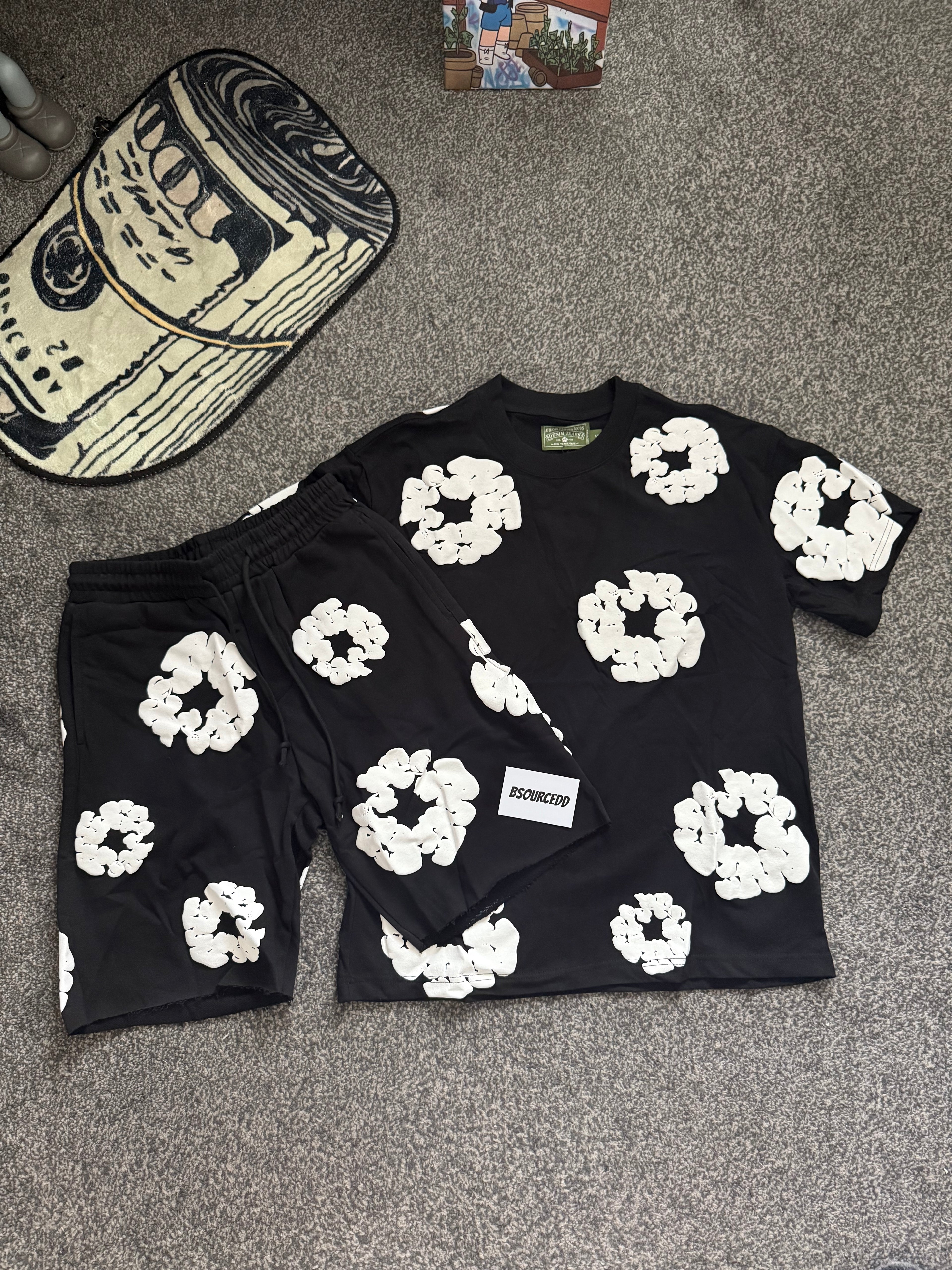 DENIM TEARS SHORT SET