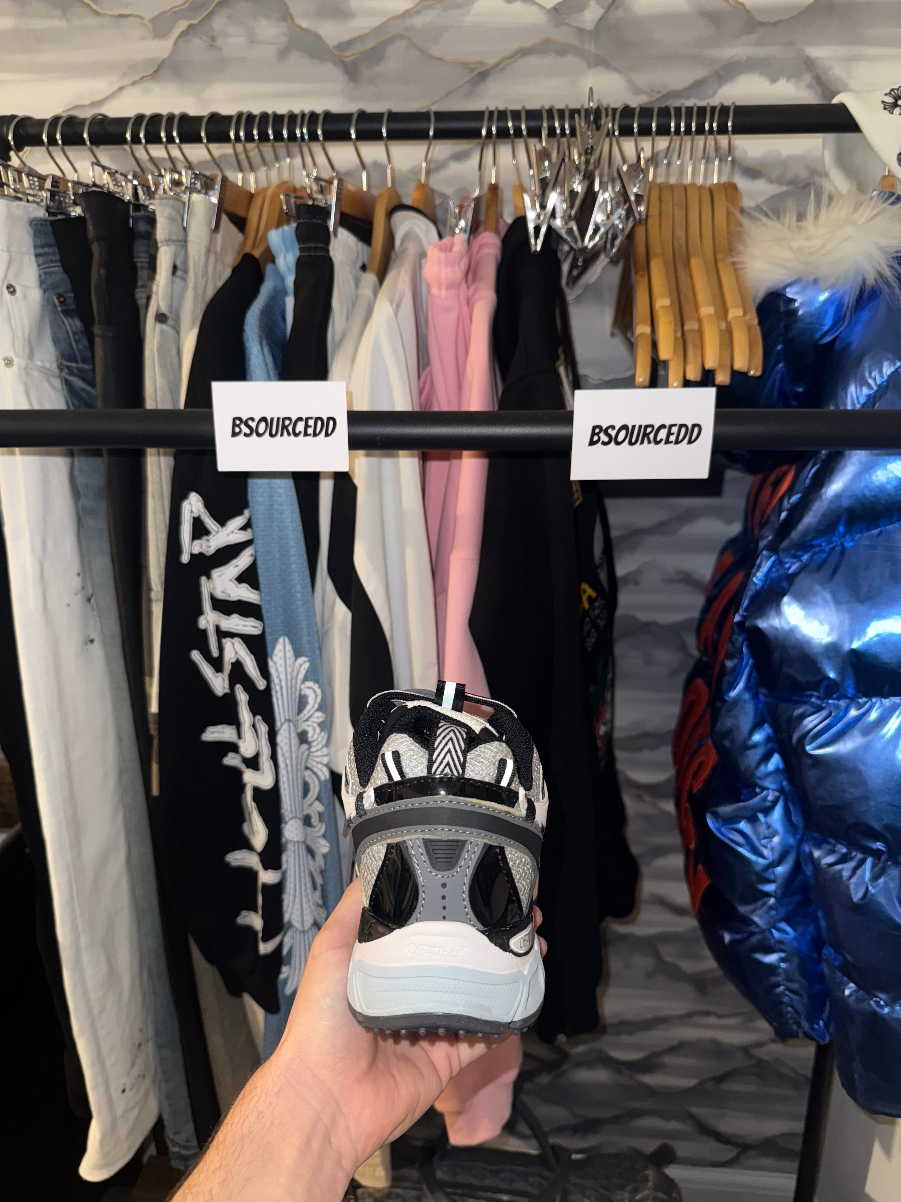 OFF-WHITE BE RIGHT BACK SNEAKERS