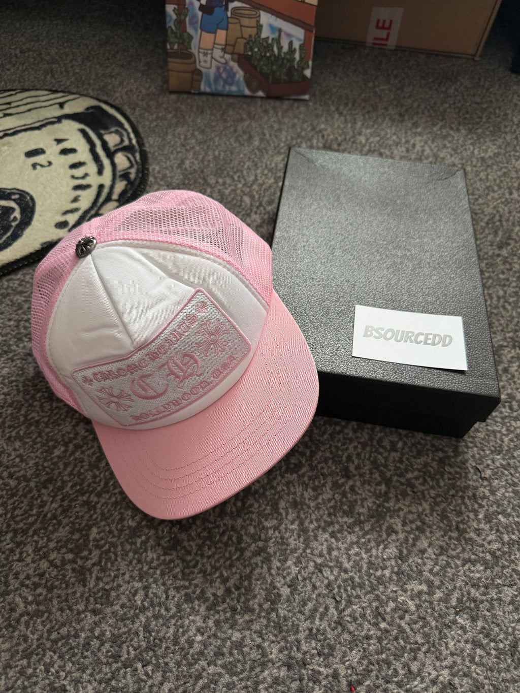 CHROME HEARTS TRUCKER HAT