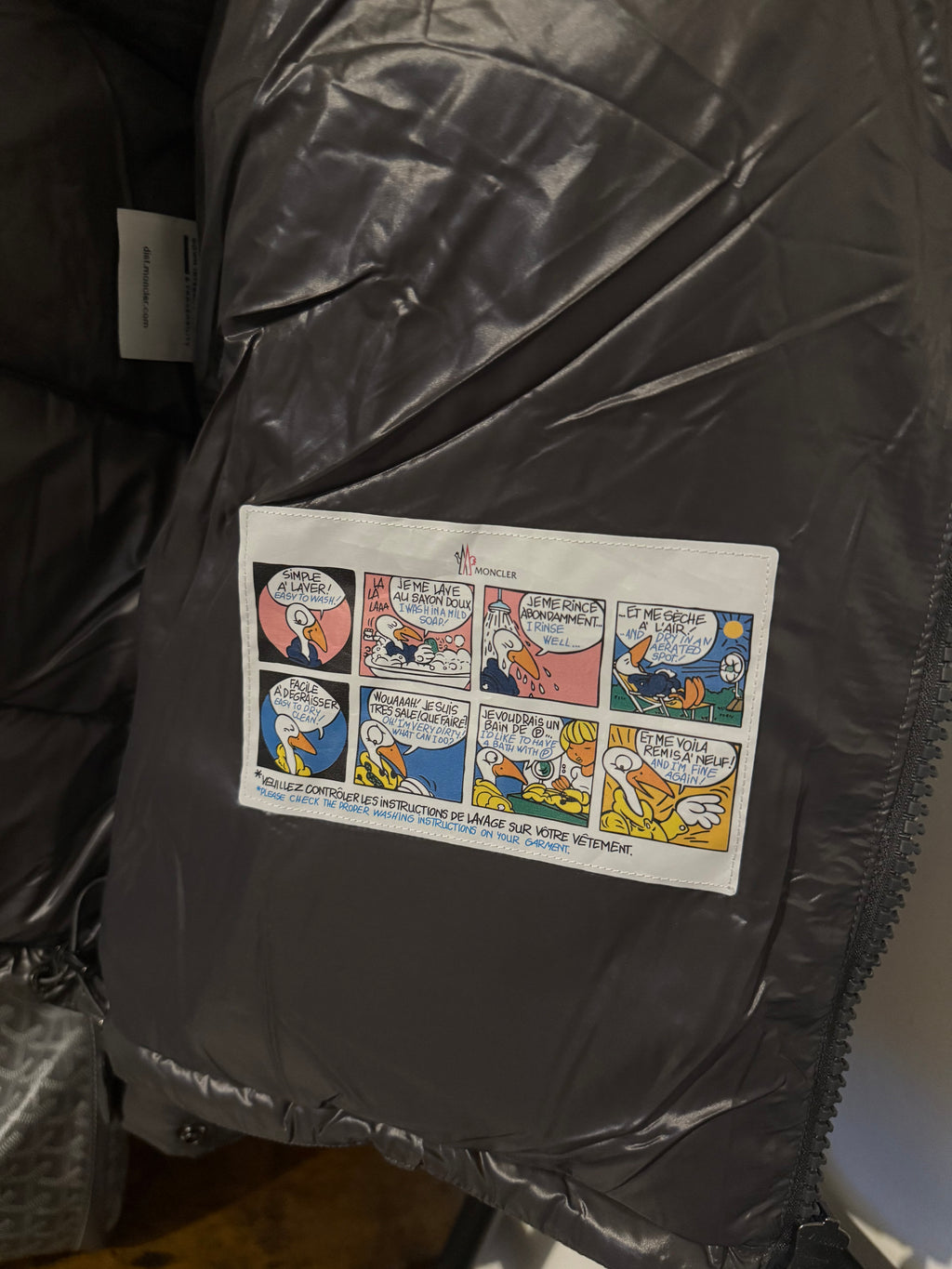 MONCLER MAYA JACKET GREY