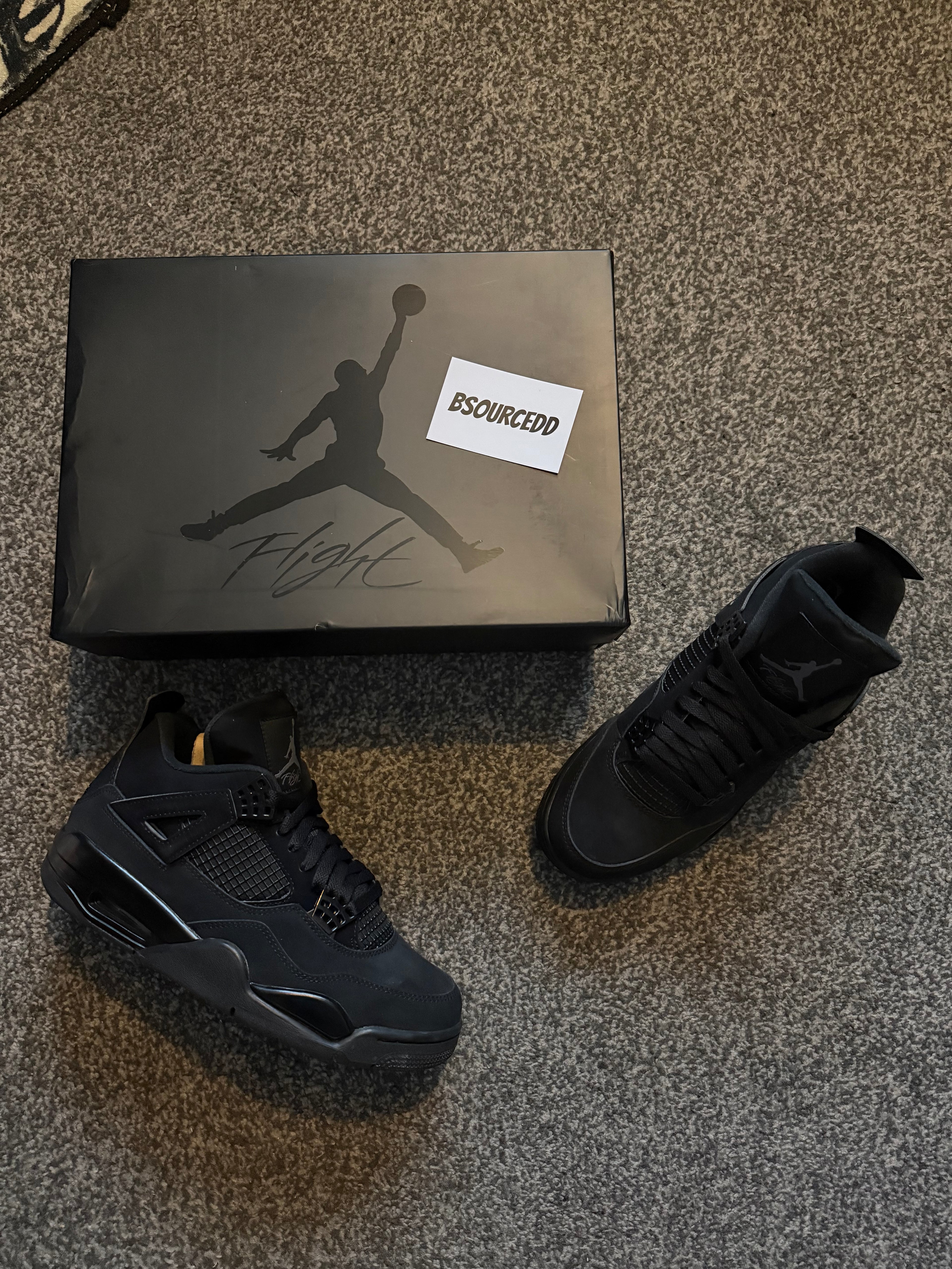 AIR JORDAN 4 BLACK CATS