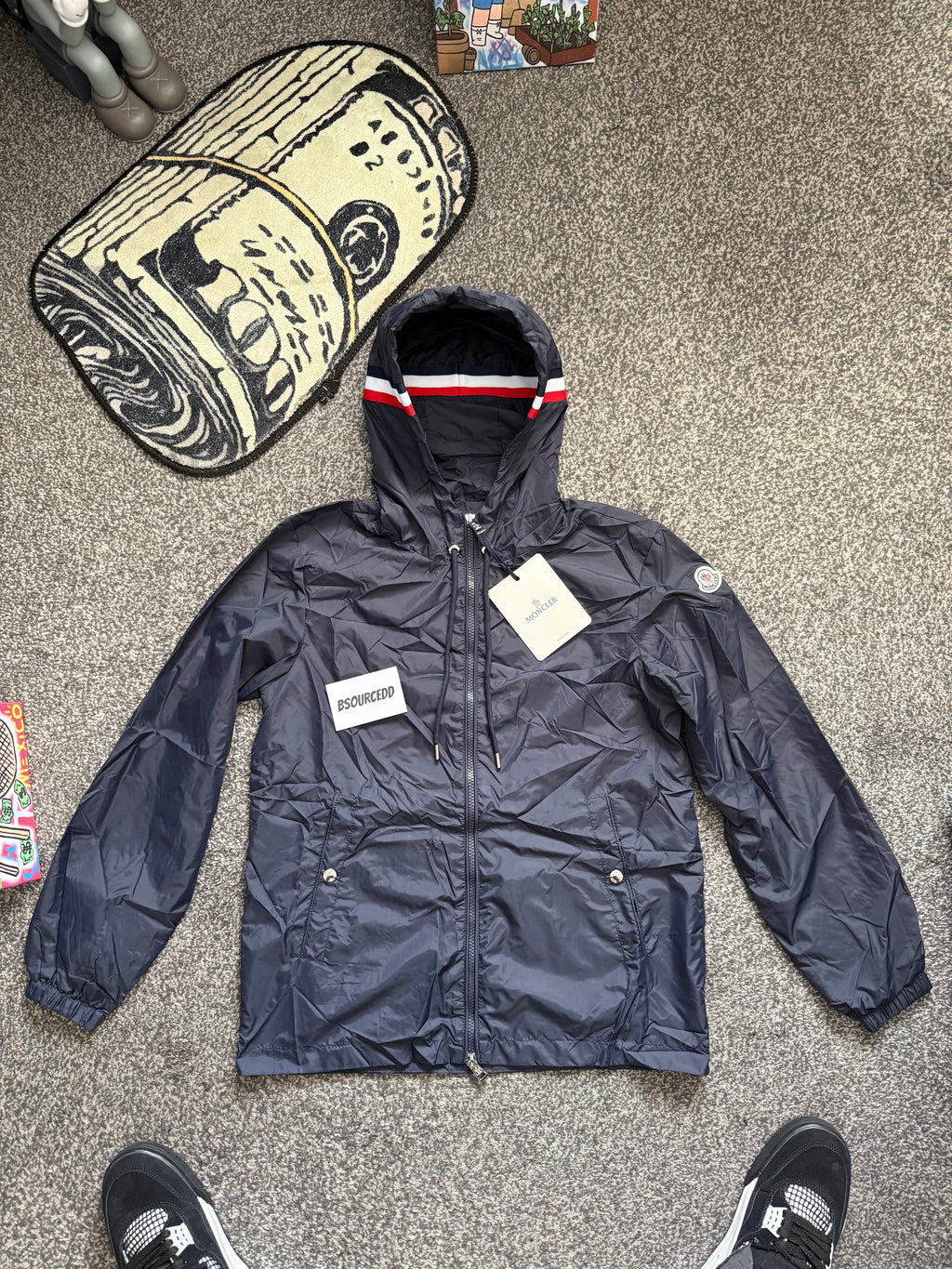 MONCLER WINDBREAKER NAVY