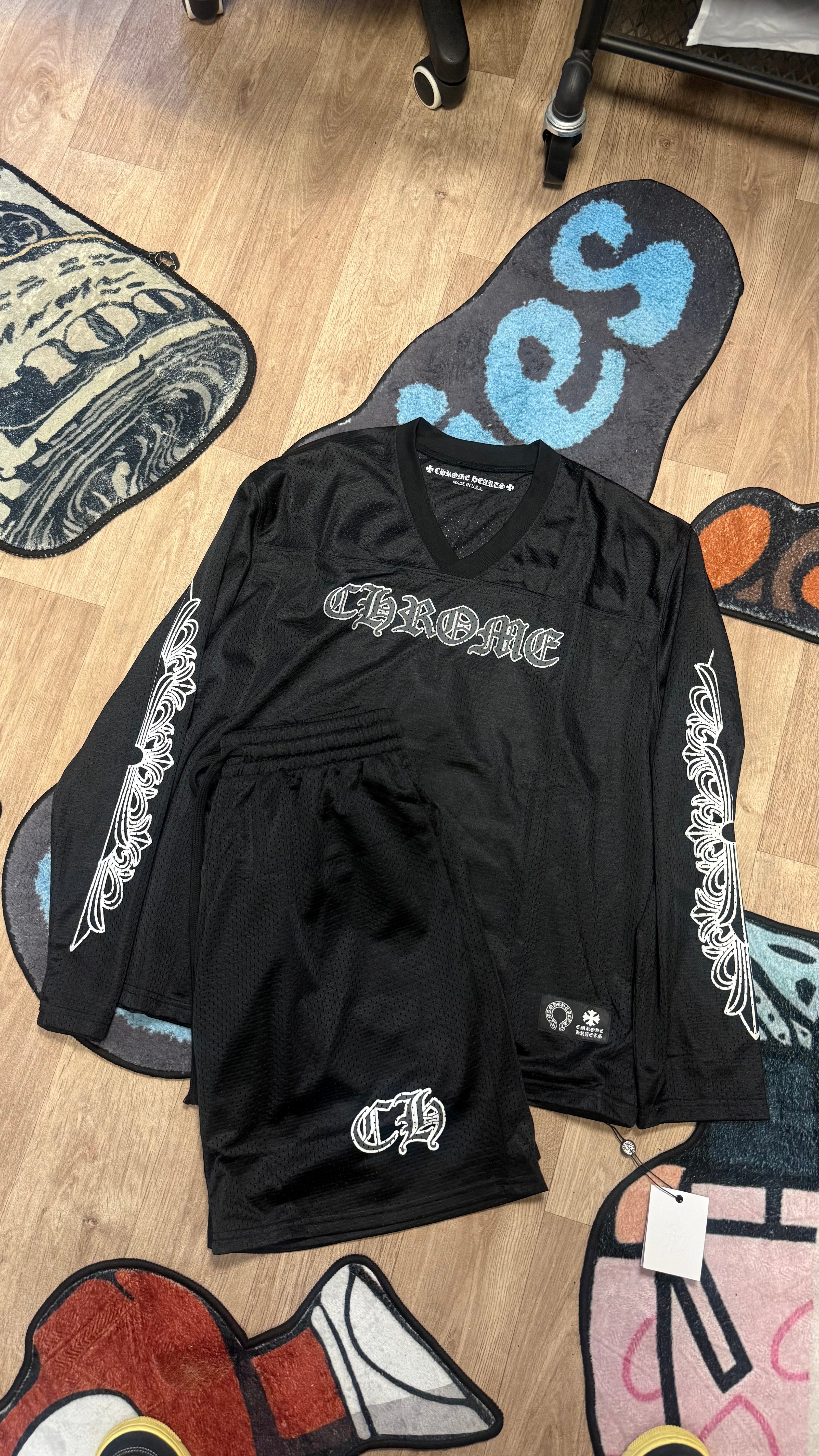 CHROME HEARTS SHORTS SET