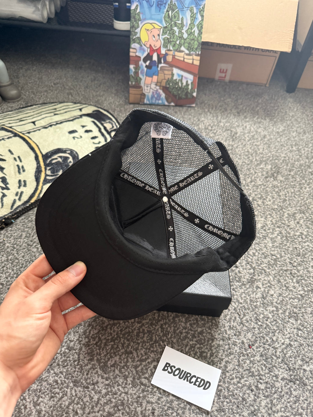 CHROME HEARTS TRUCKER HAT