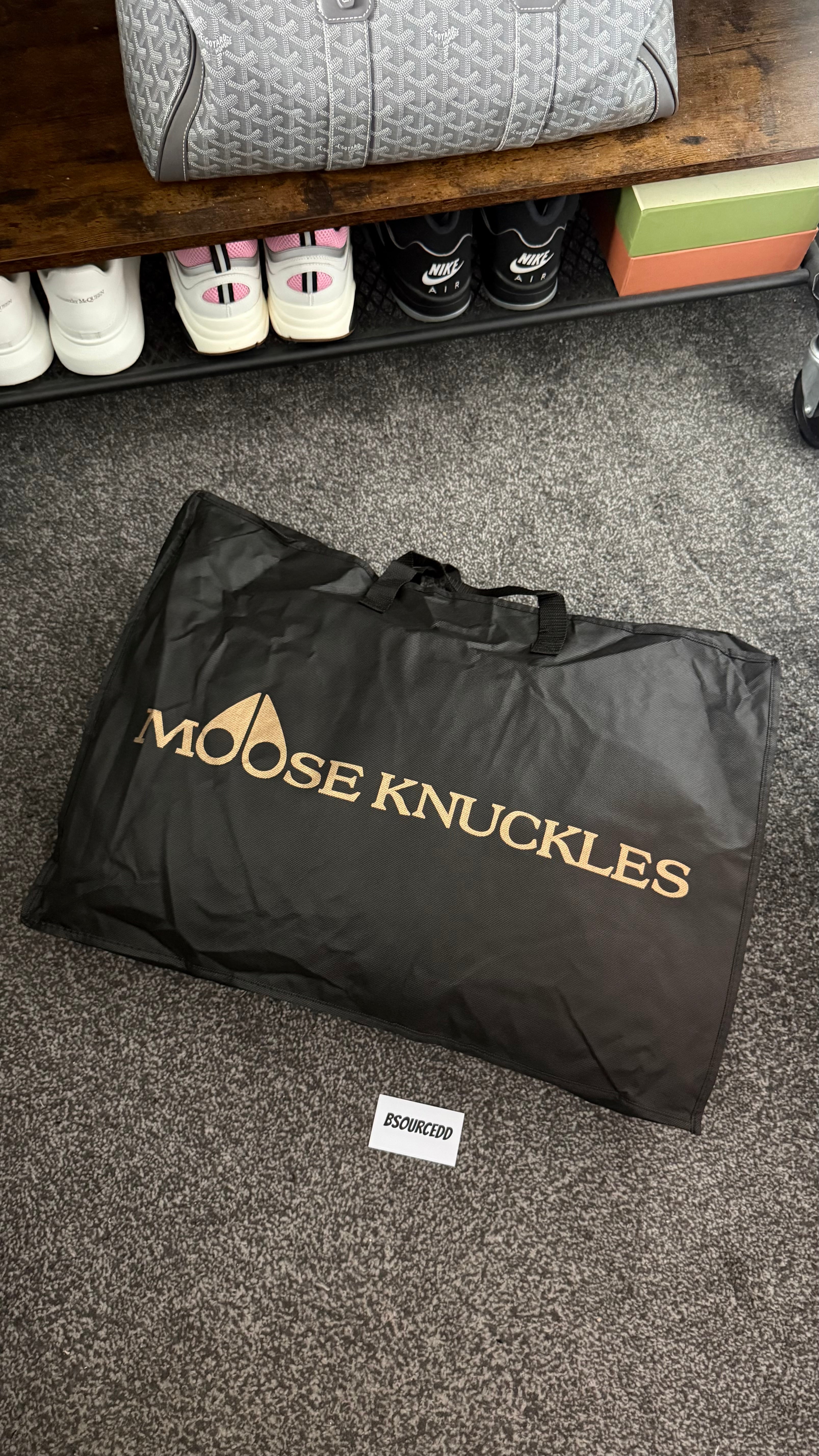 MOOSE KNUCKLES JACKET GOLD