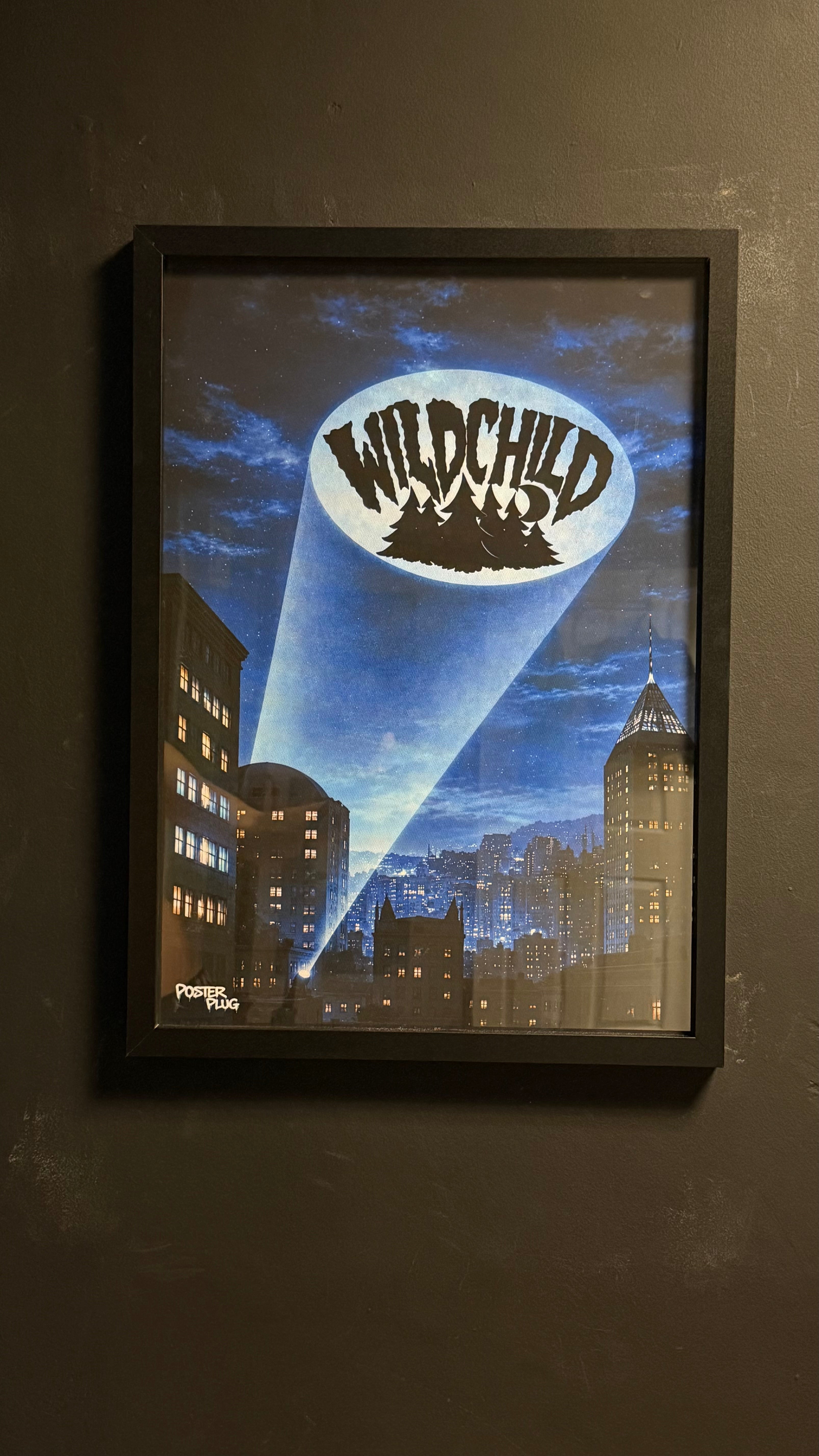‘LIL POPPA’ WILDCHILD A2 GLASS FRAMED