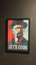WALTER WHITE A2 GLASSED FRAME