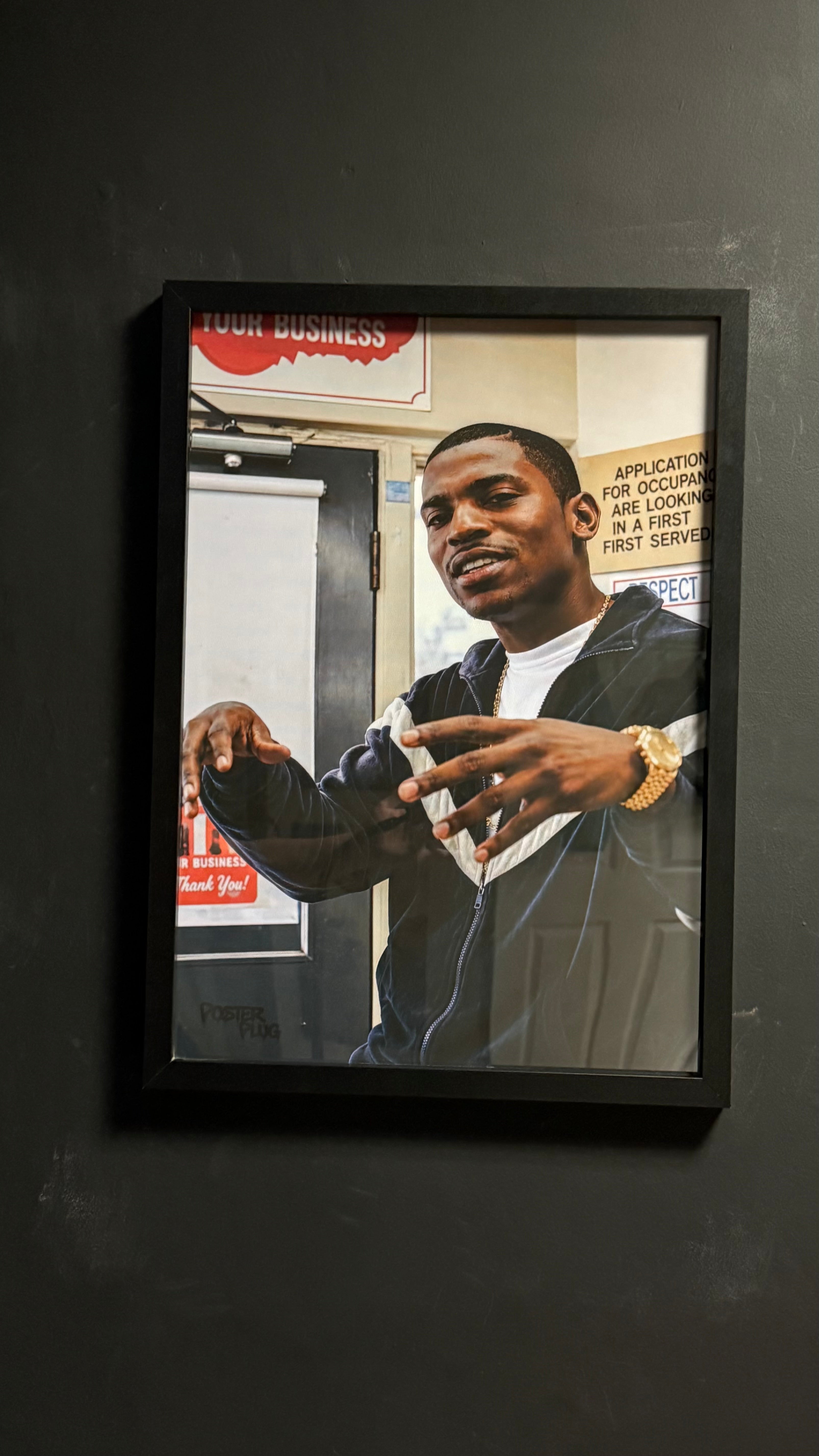MONEY MAKING MITCH A2 GLASSED FRAME