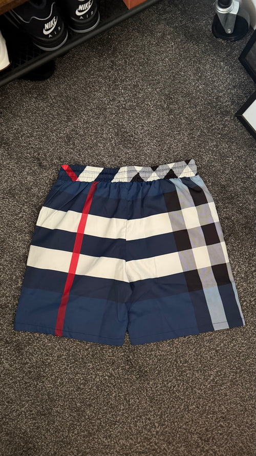 BURBERRY CHECK SWIM SHORTS
