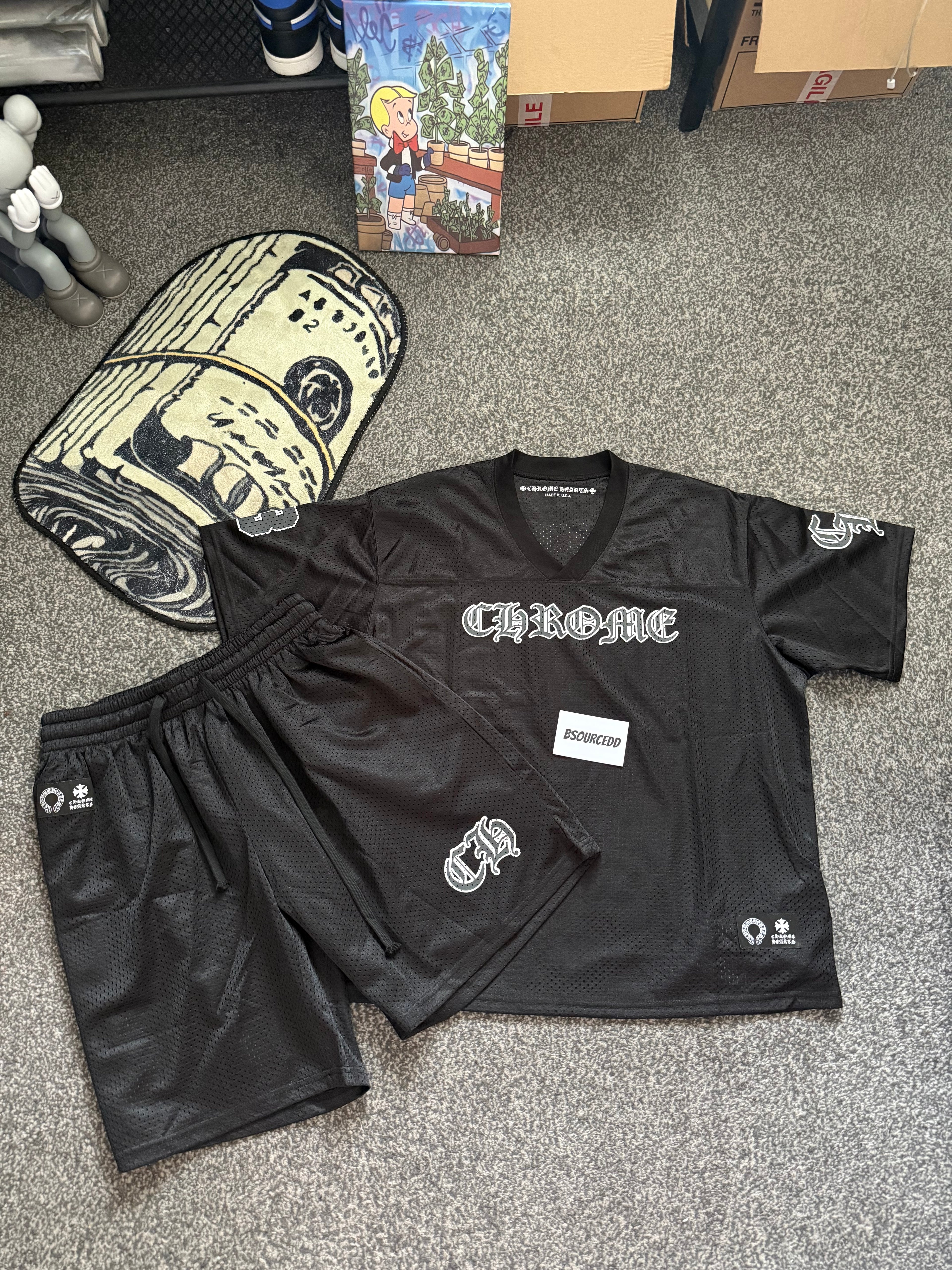 CHROME HEARTS SHORT SET