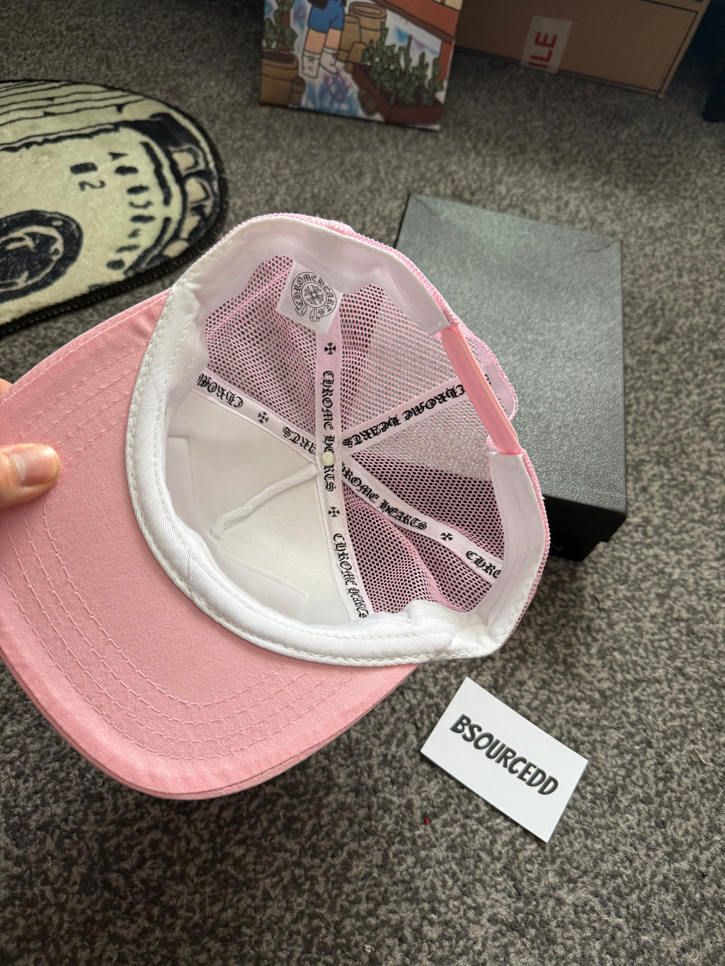 CHROME HEARTS TRUCKER HAT