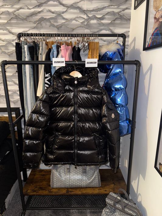 MONCLER MAYA JACKET BLACK