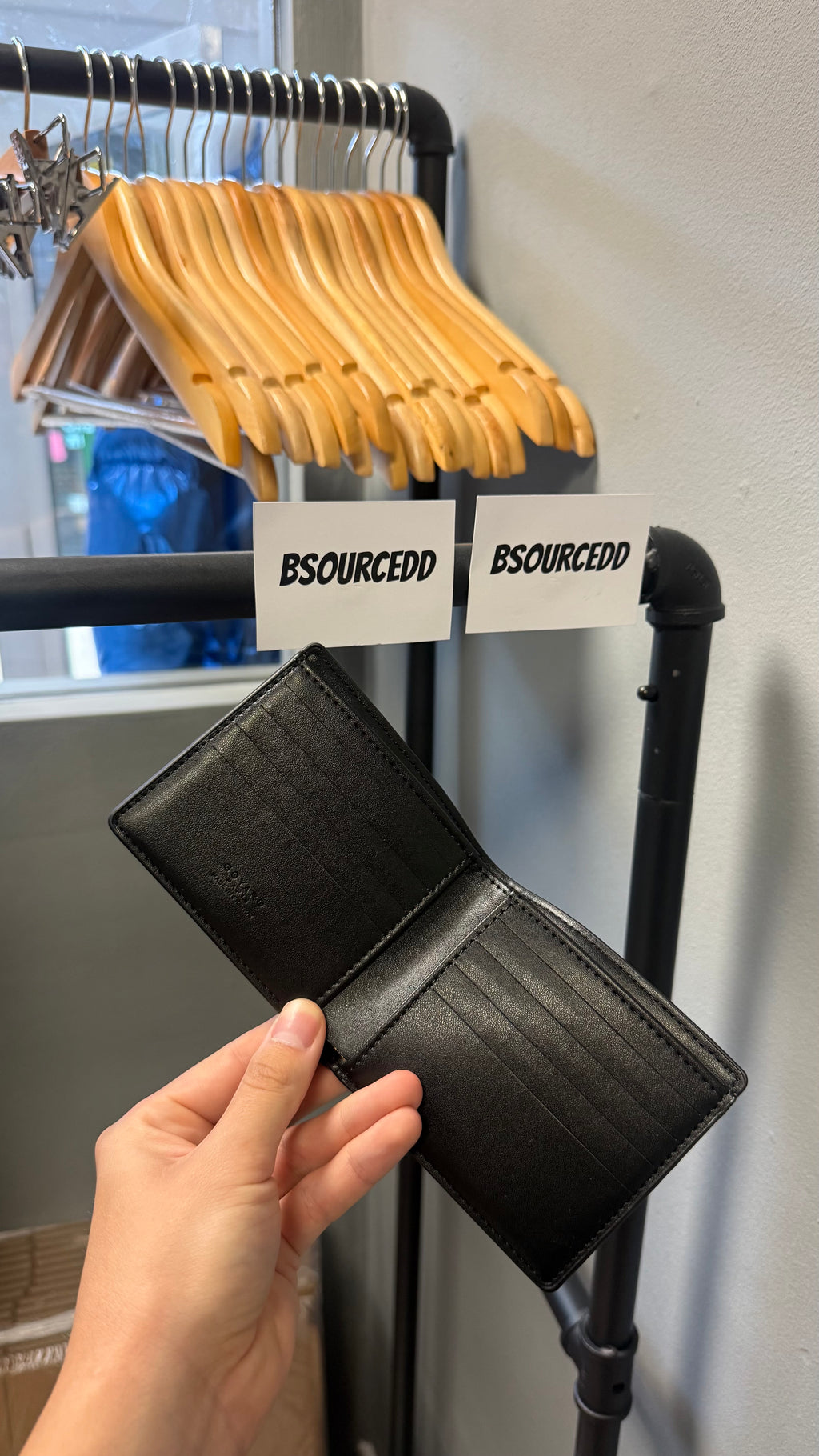 GOYARD SAINT-FLORENTIN BLACK WALLET