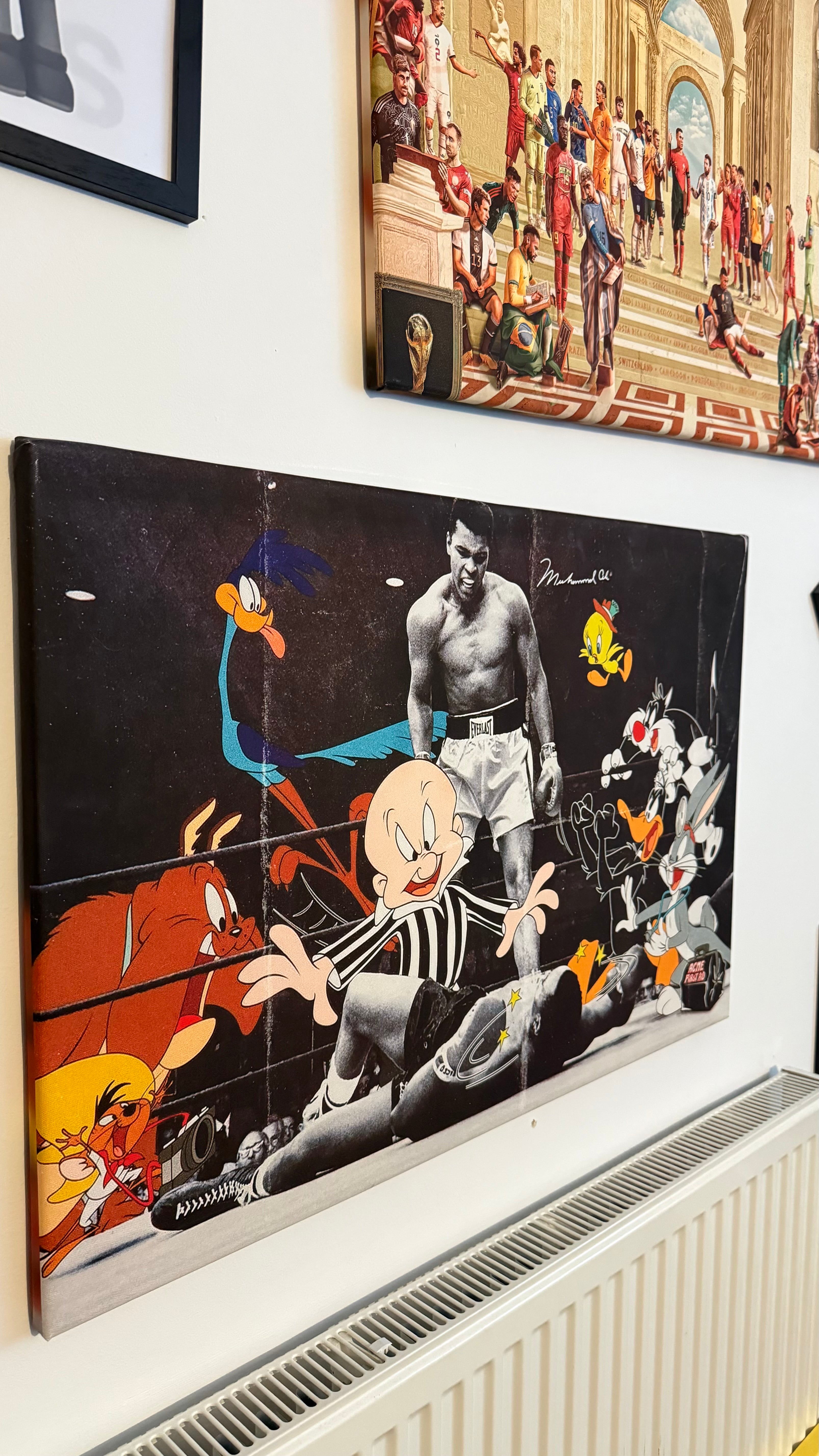 Muhammad Ali x Looney Tunes Canvas