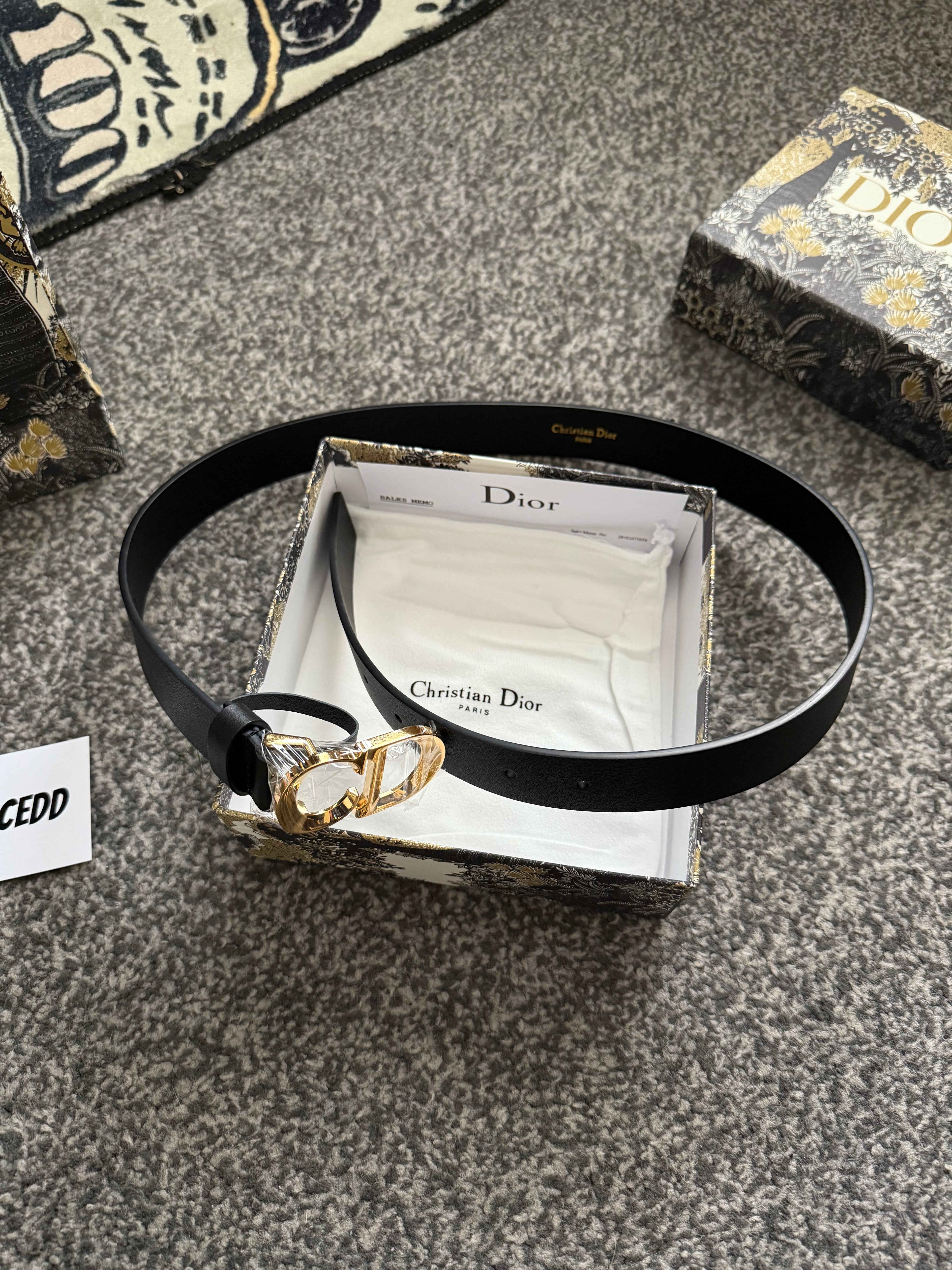 LADIES DIOR BELT