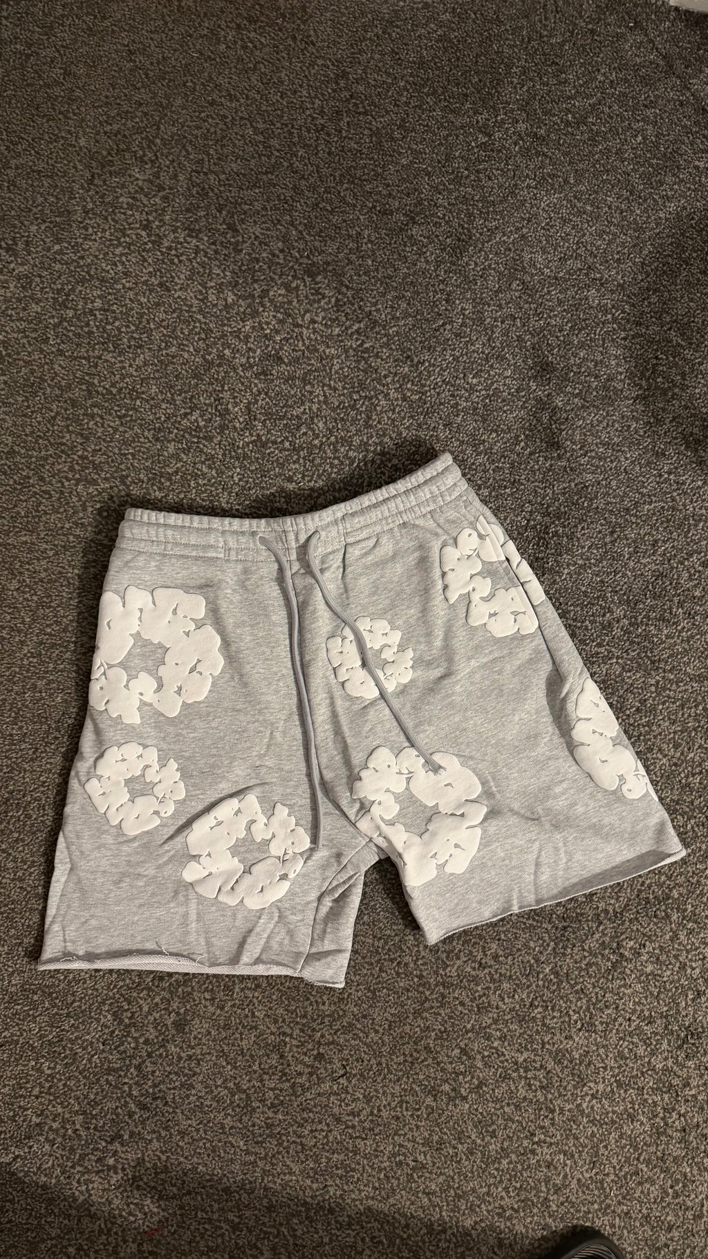 DENIM TEARS SHORTS GREY
