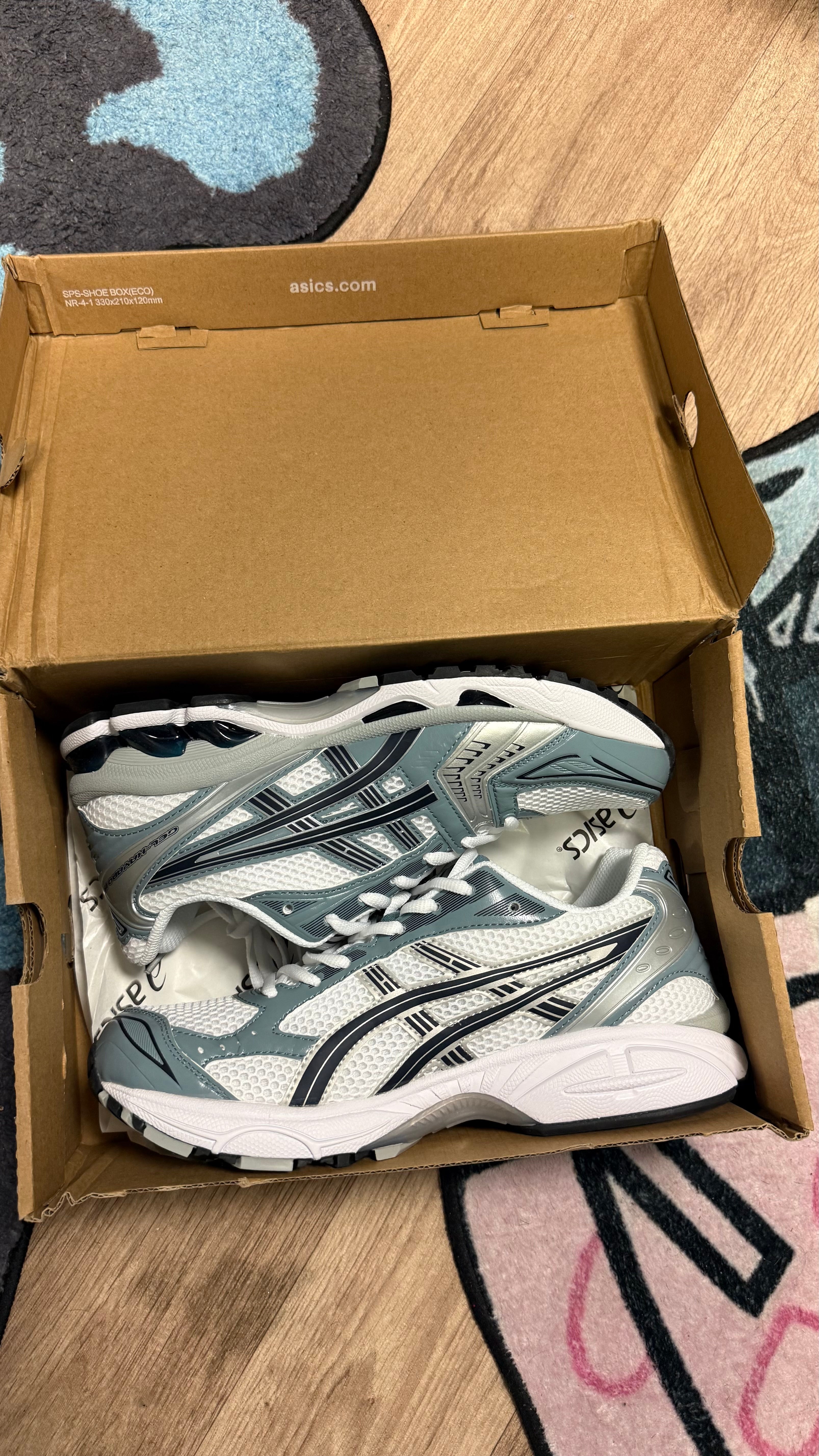ASICS GEL KAYANO 14 ‘WHITE FJORD GREY’