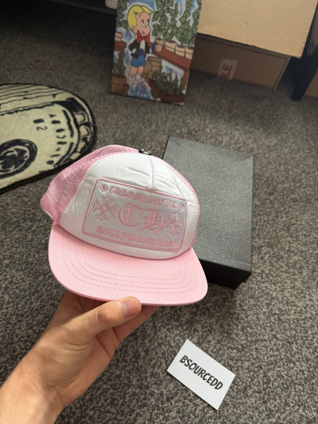 CHROME HEARTS TRUCKER HAT