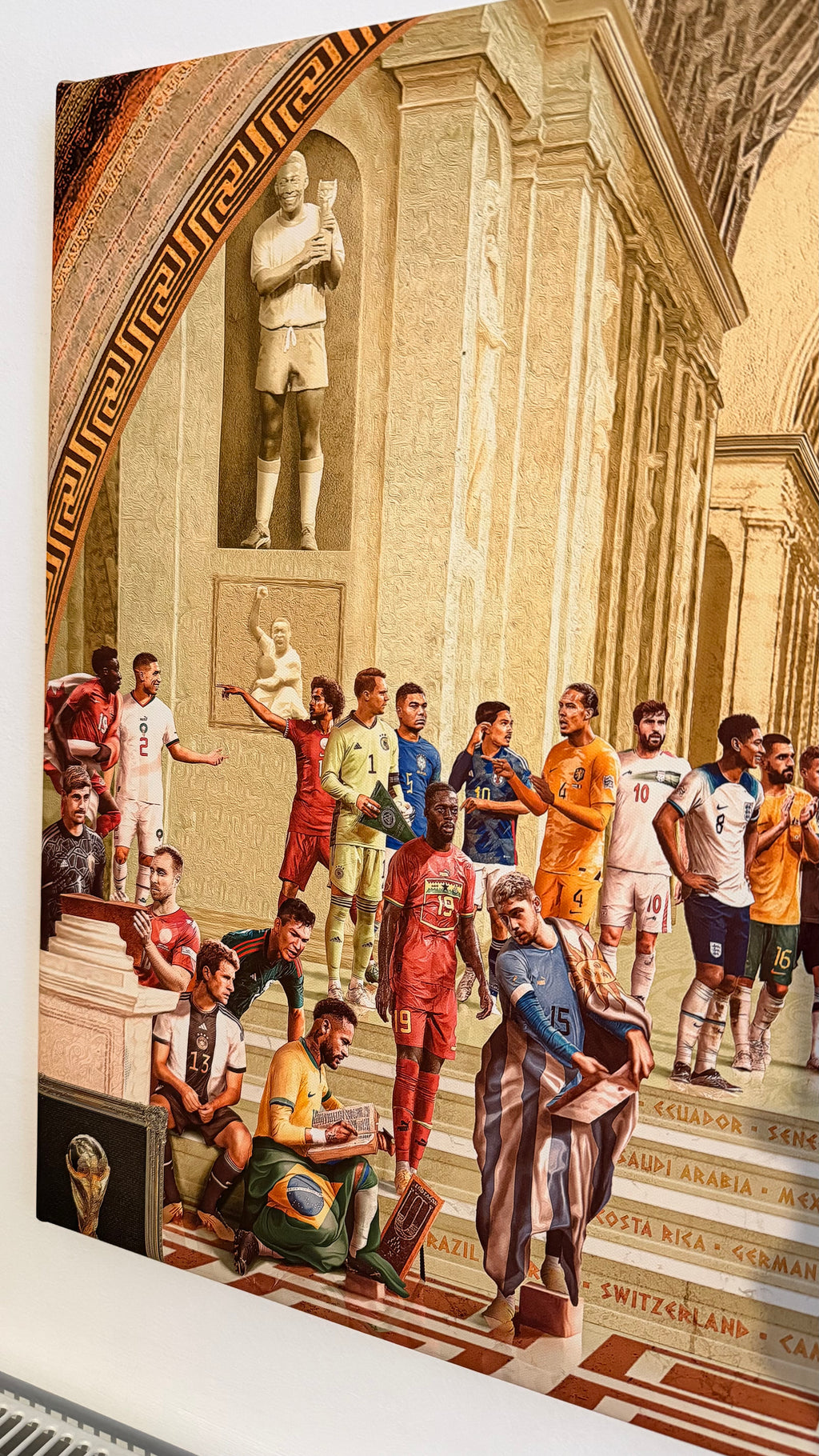 World Cup Players Canvas