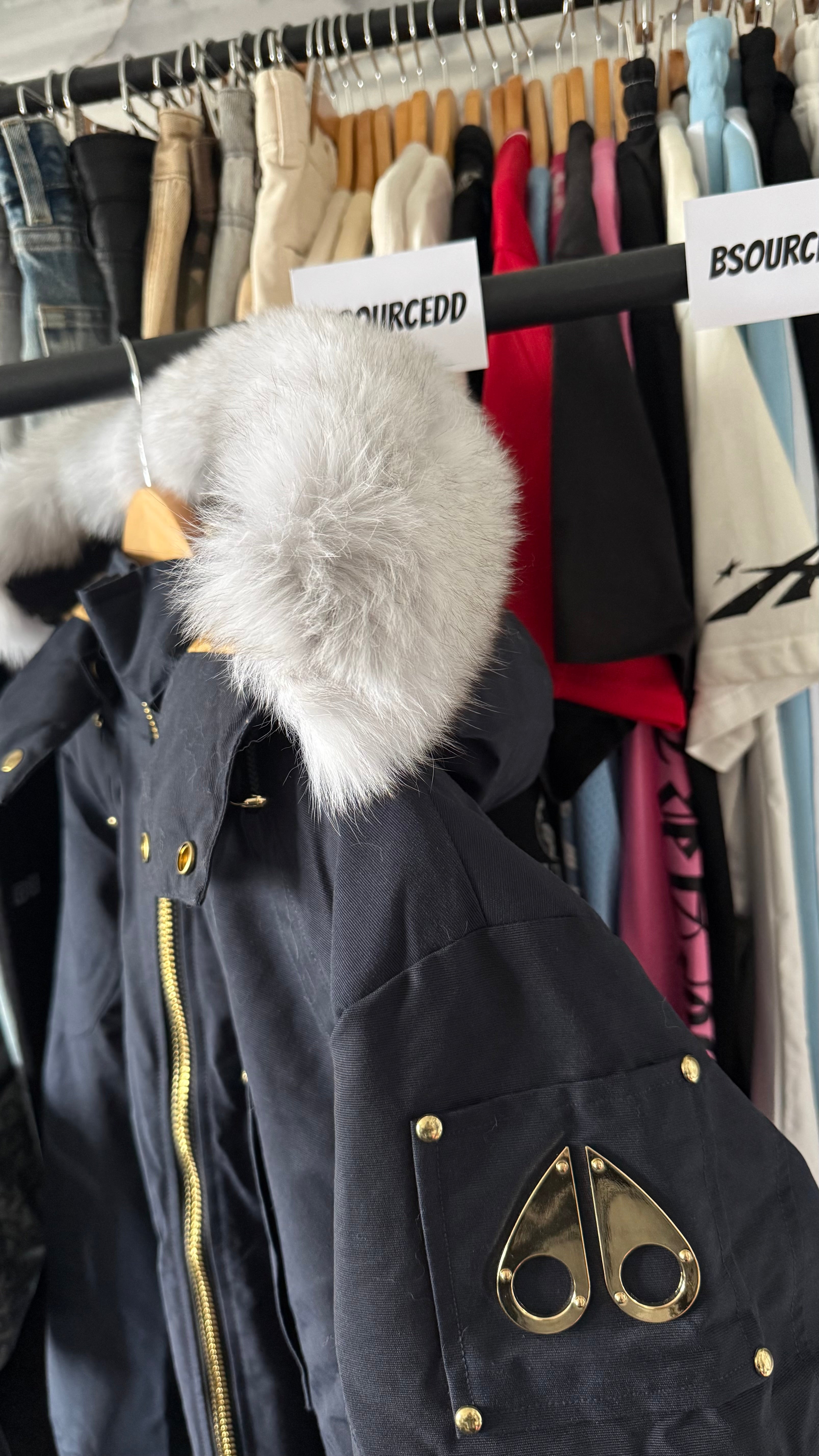MOOSE KNUCKLES JACKET GOLD