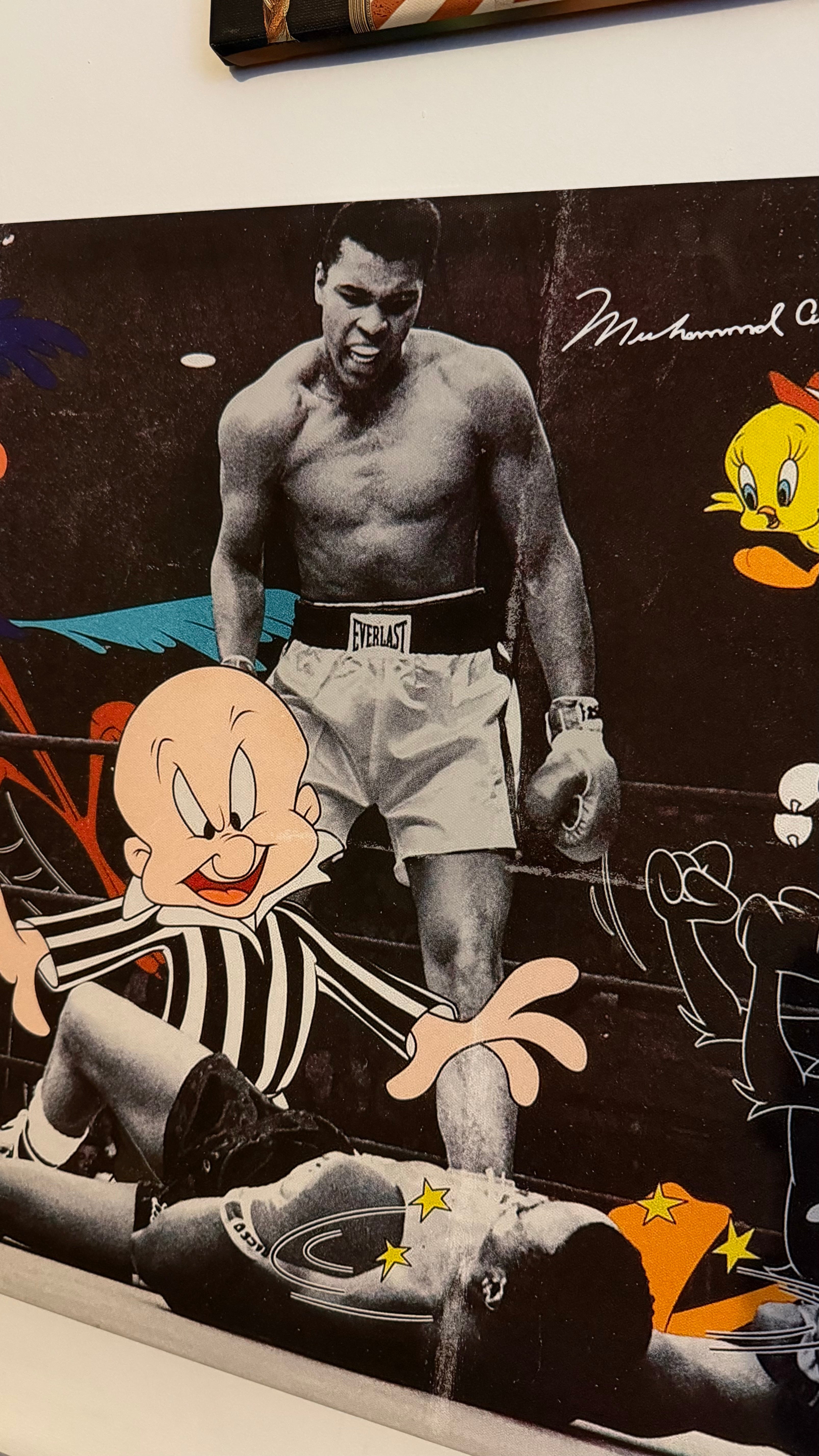 Muhammad Ali x Looney Tunes Canvas