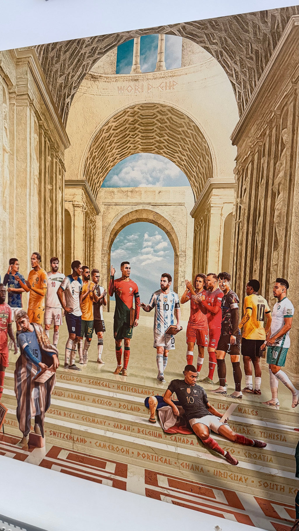 World Cup Players Canvas