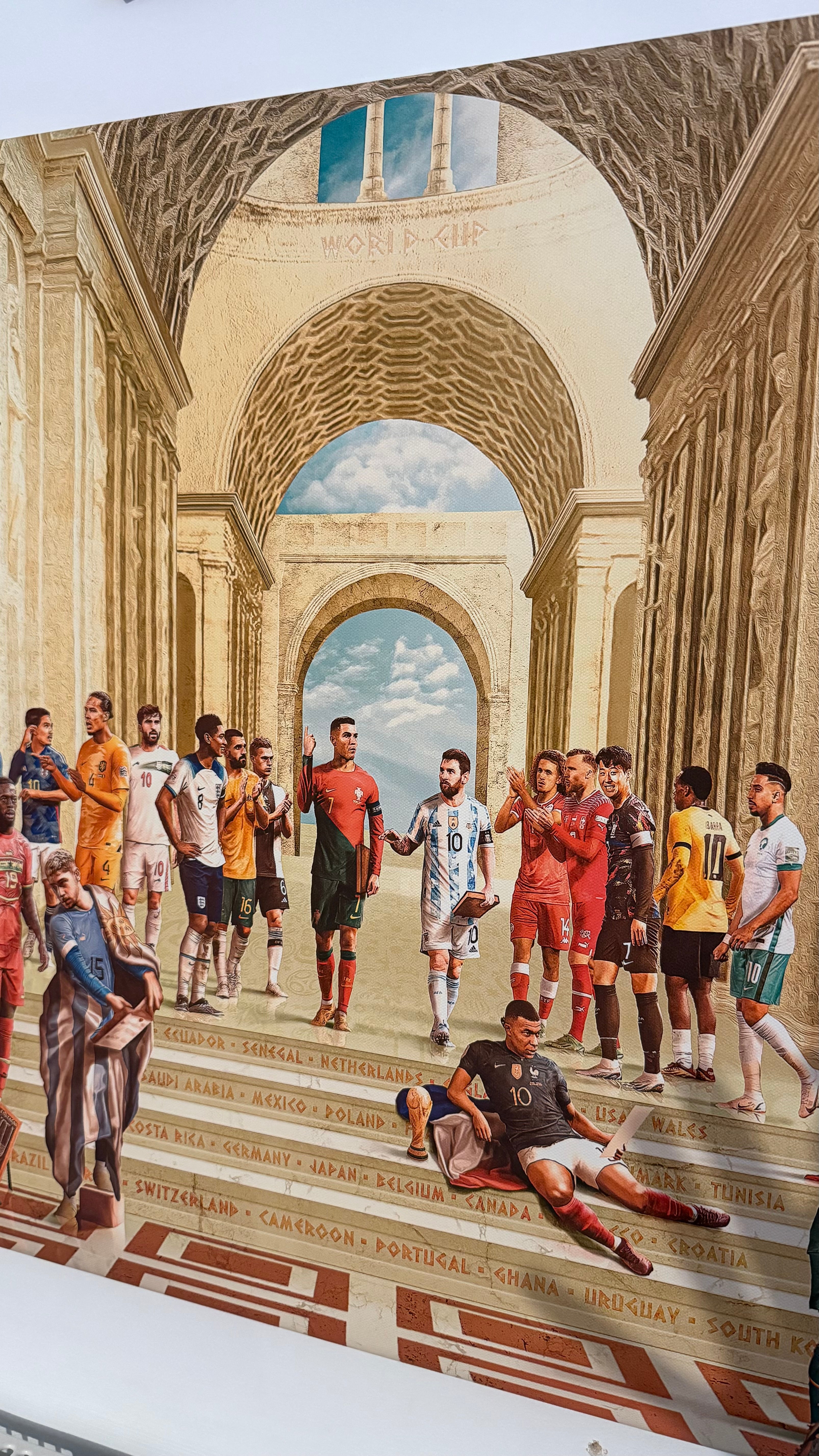 World Cup Players Canvas