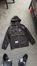 LOUIS VUITTON LV MONOGRAM REVERSIBLE BLACK WINDBREAKER