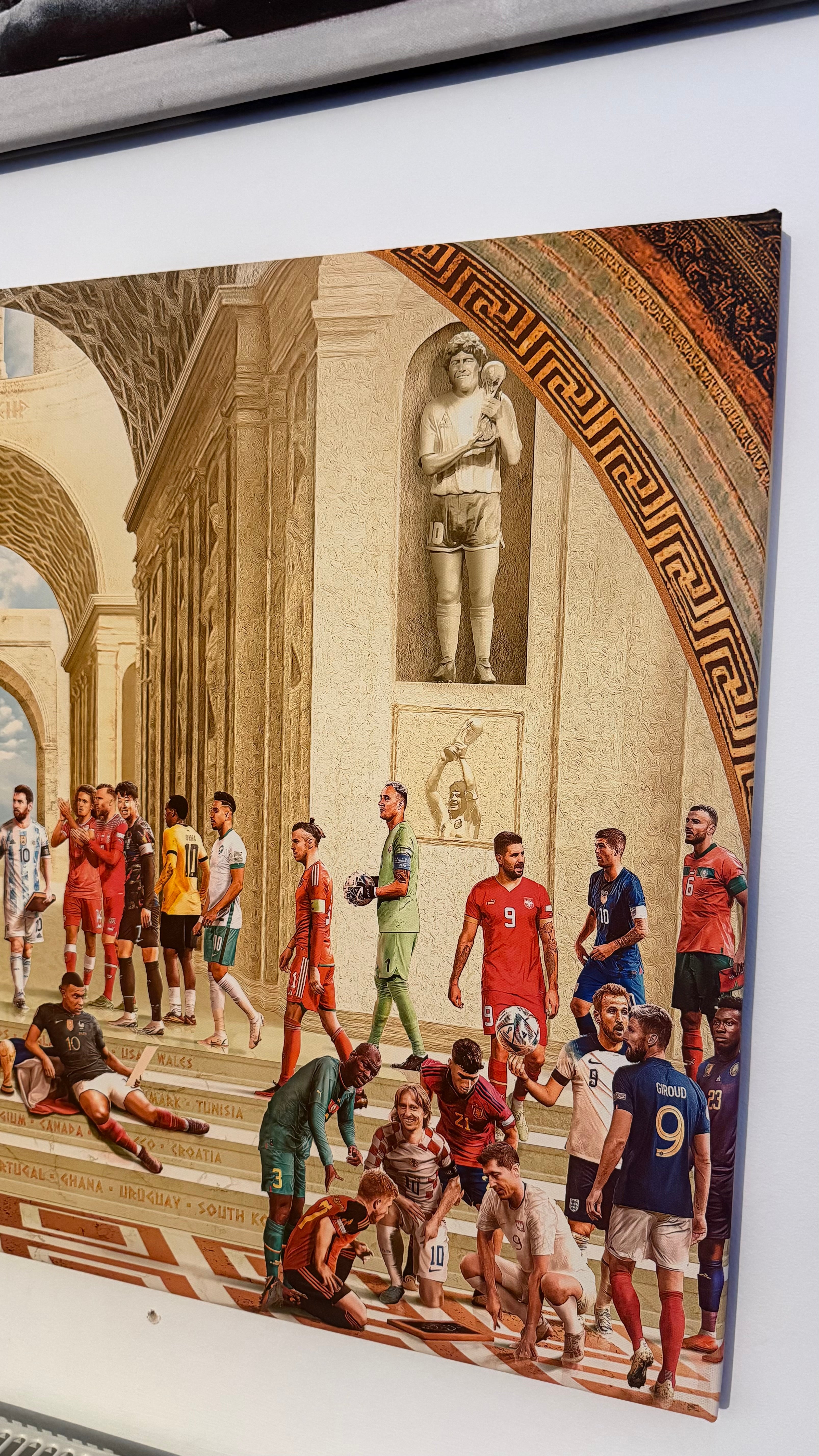 World Cup Players Canvas