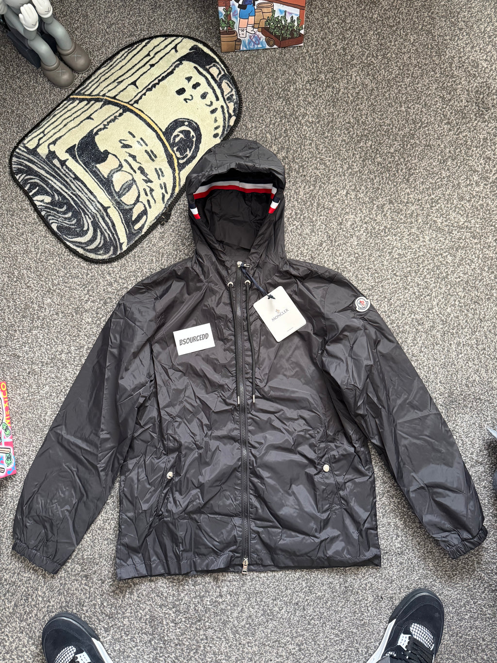 MONCLER WINDBREAKER BLACK