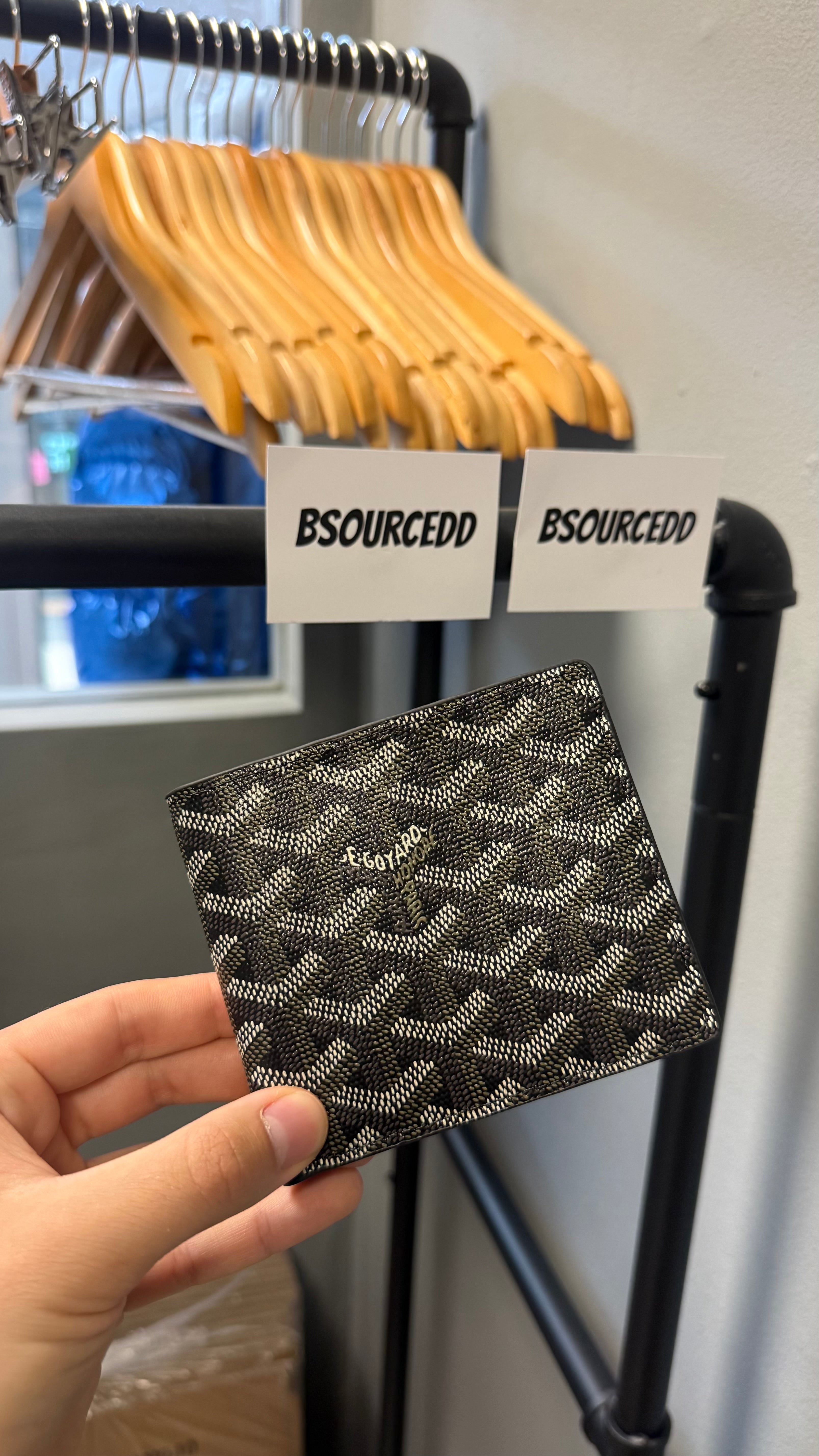 GOYARD SAINT-FLORENTIN BLACK WALLET