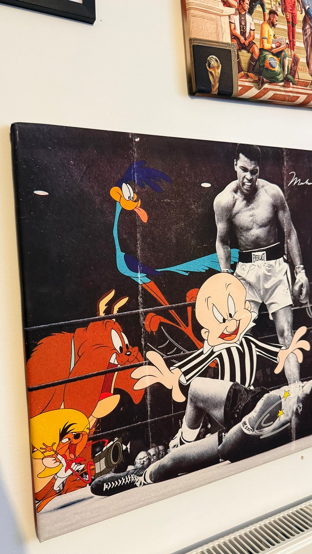 Muhammad Ali x Looney Tunes Canvas